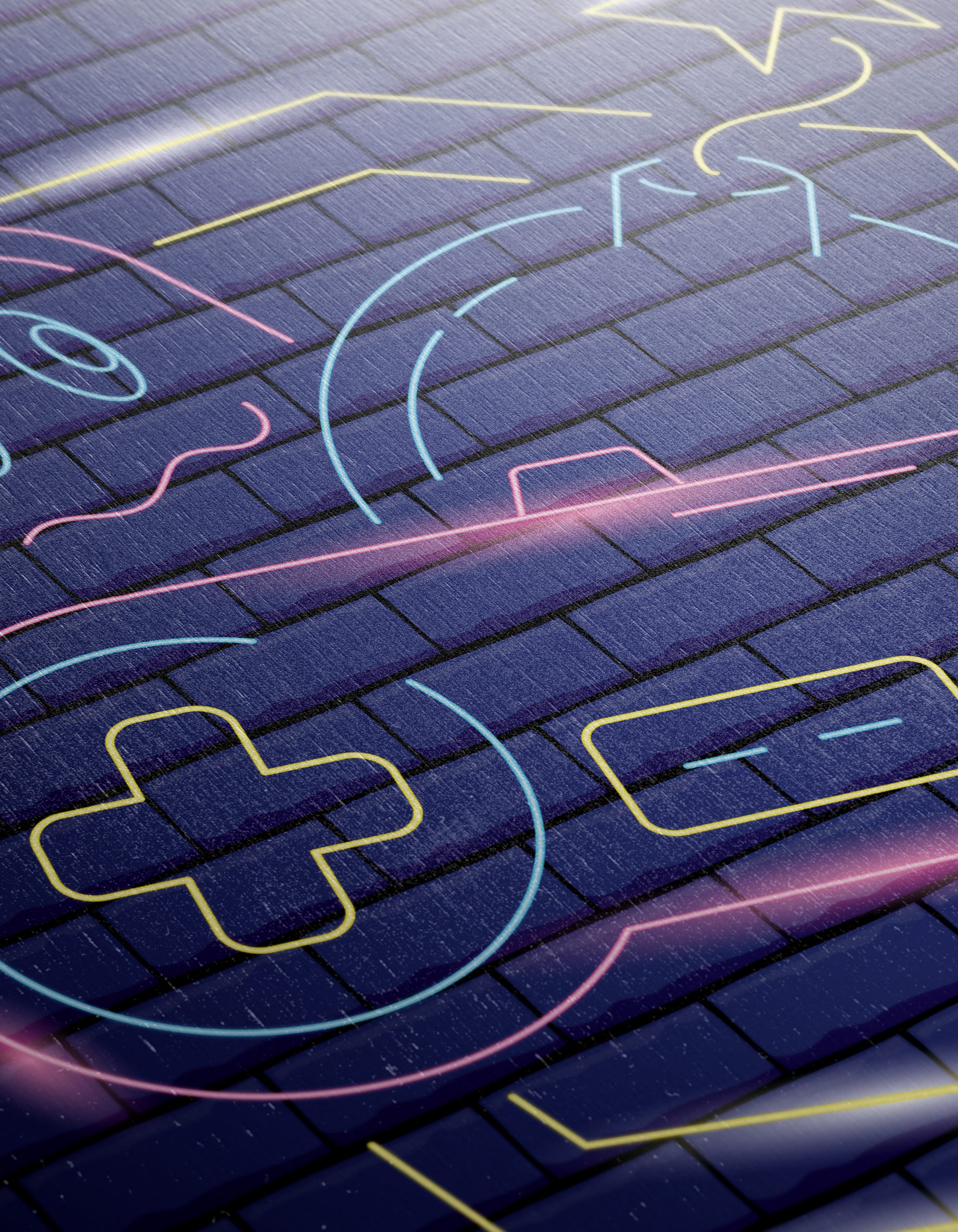 Neon Game Controller Art - Image 12