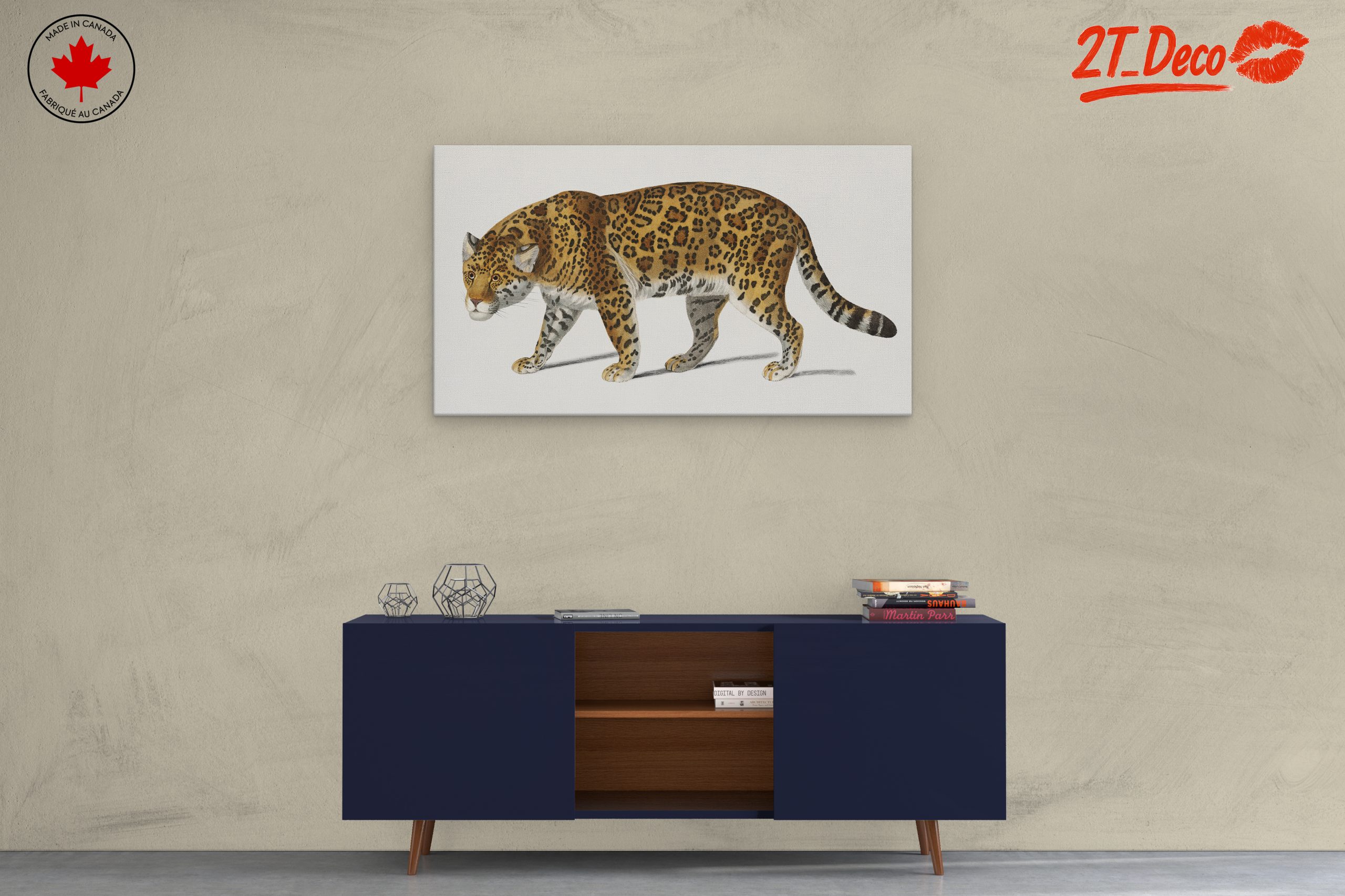 Stylized Jaguar Artwork for Animal Lovers - Image 3