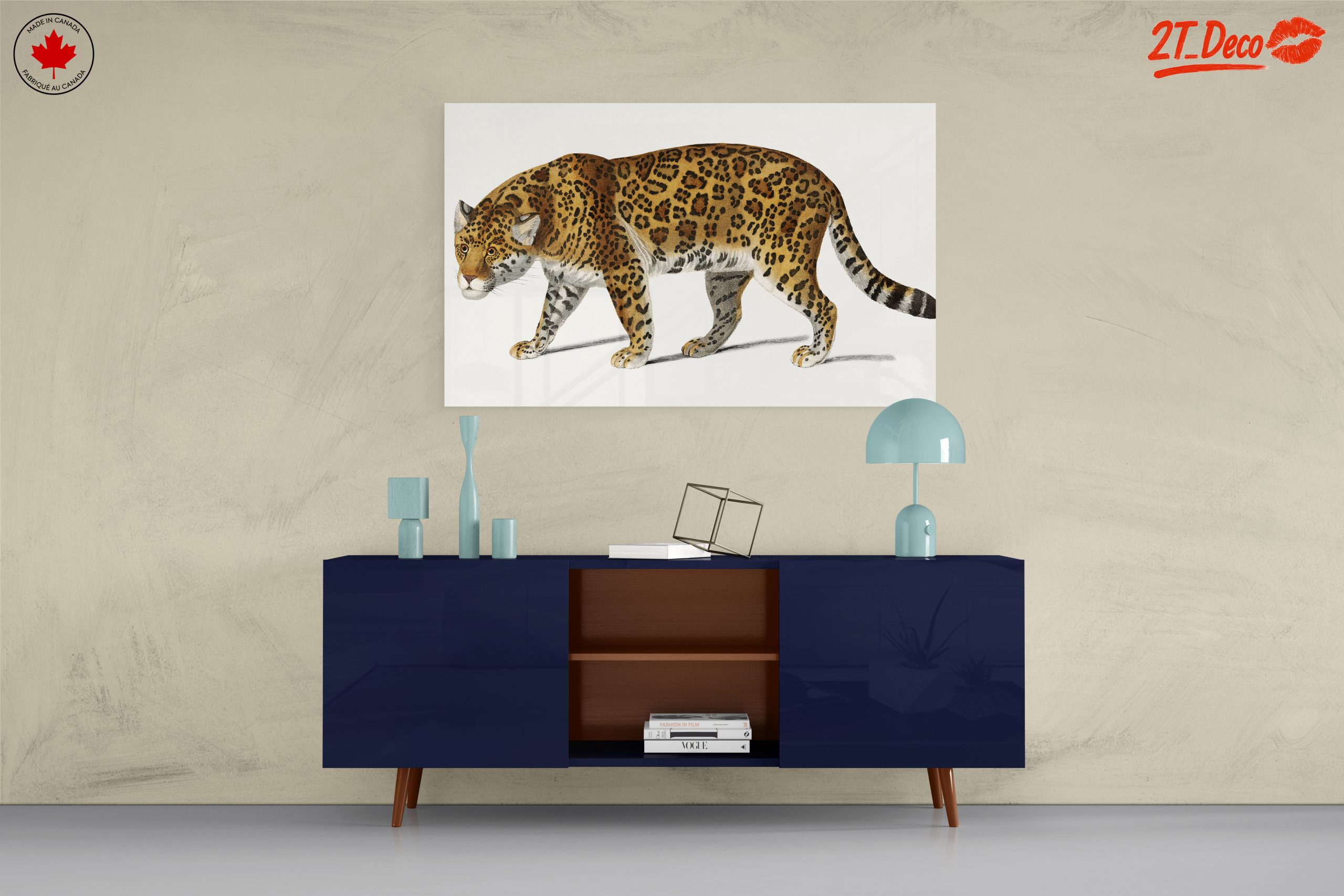 Stylized Jaguar Artwork for Animal Lovers - Image 8