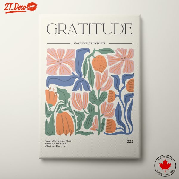 Inspirational Floral Art for Positive Spaces