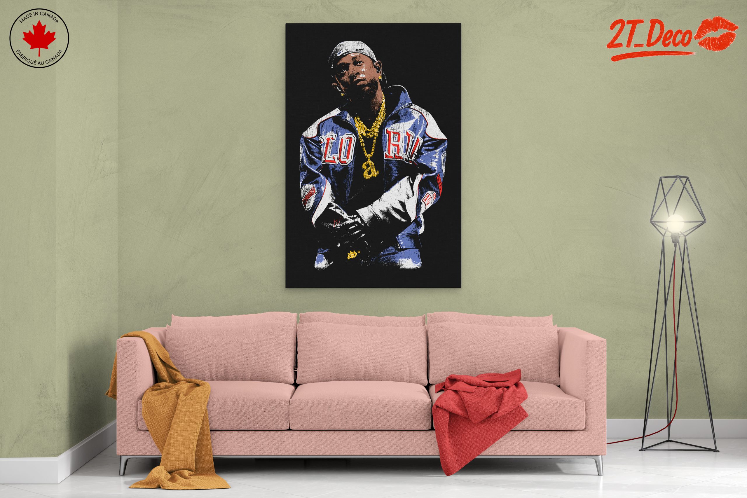 Hip Hop Cultural Artwork Featuring Iconic Style - Image 2