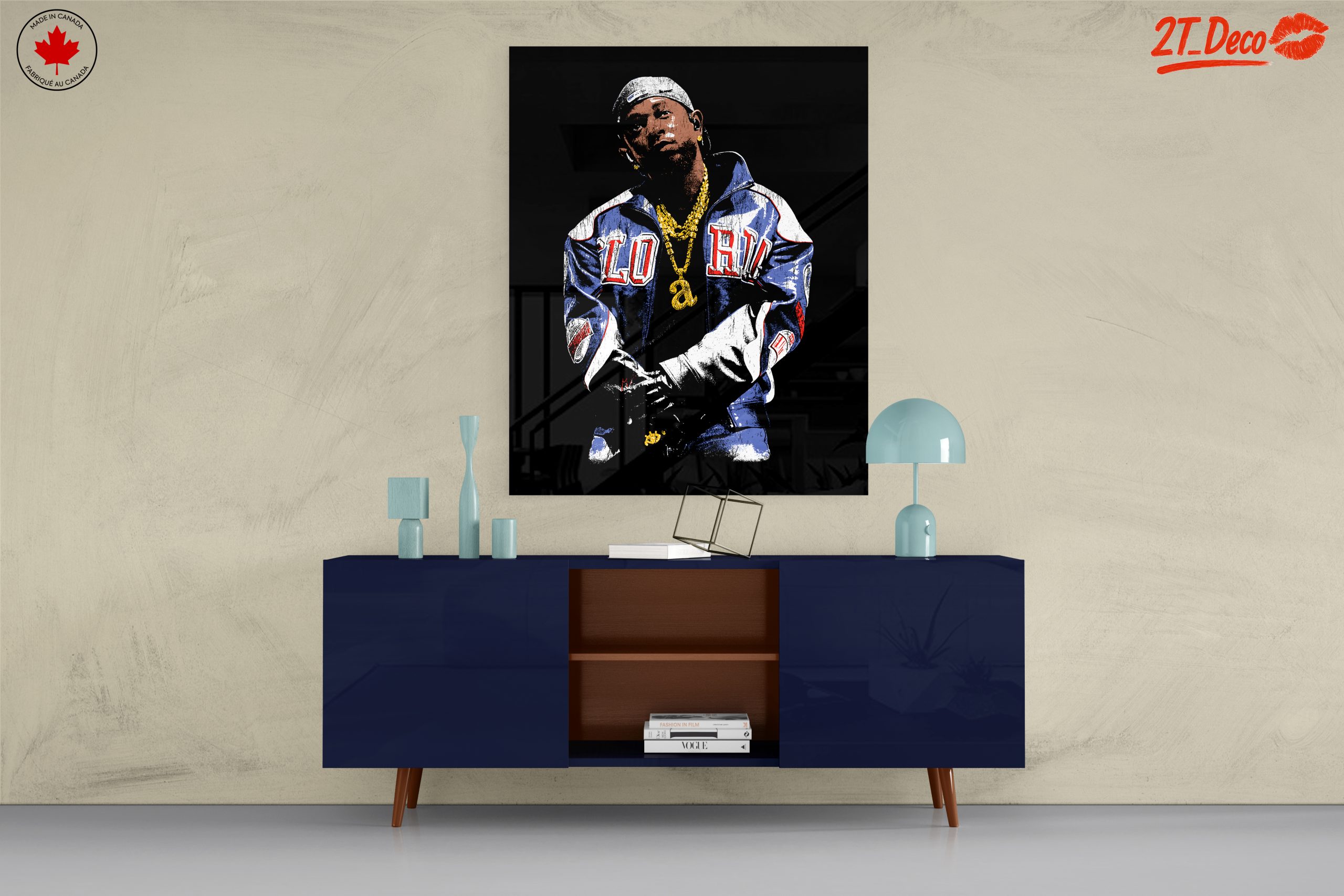 Hip Hop Cultural Artwork Featuring Iconic Style - Image 8
