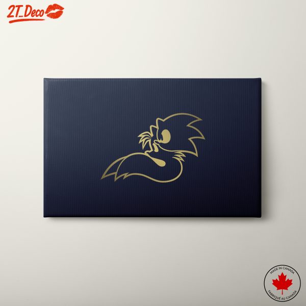 Sonic Character Artwork in Anime Style