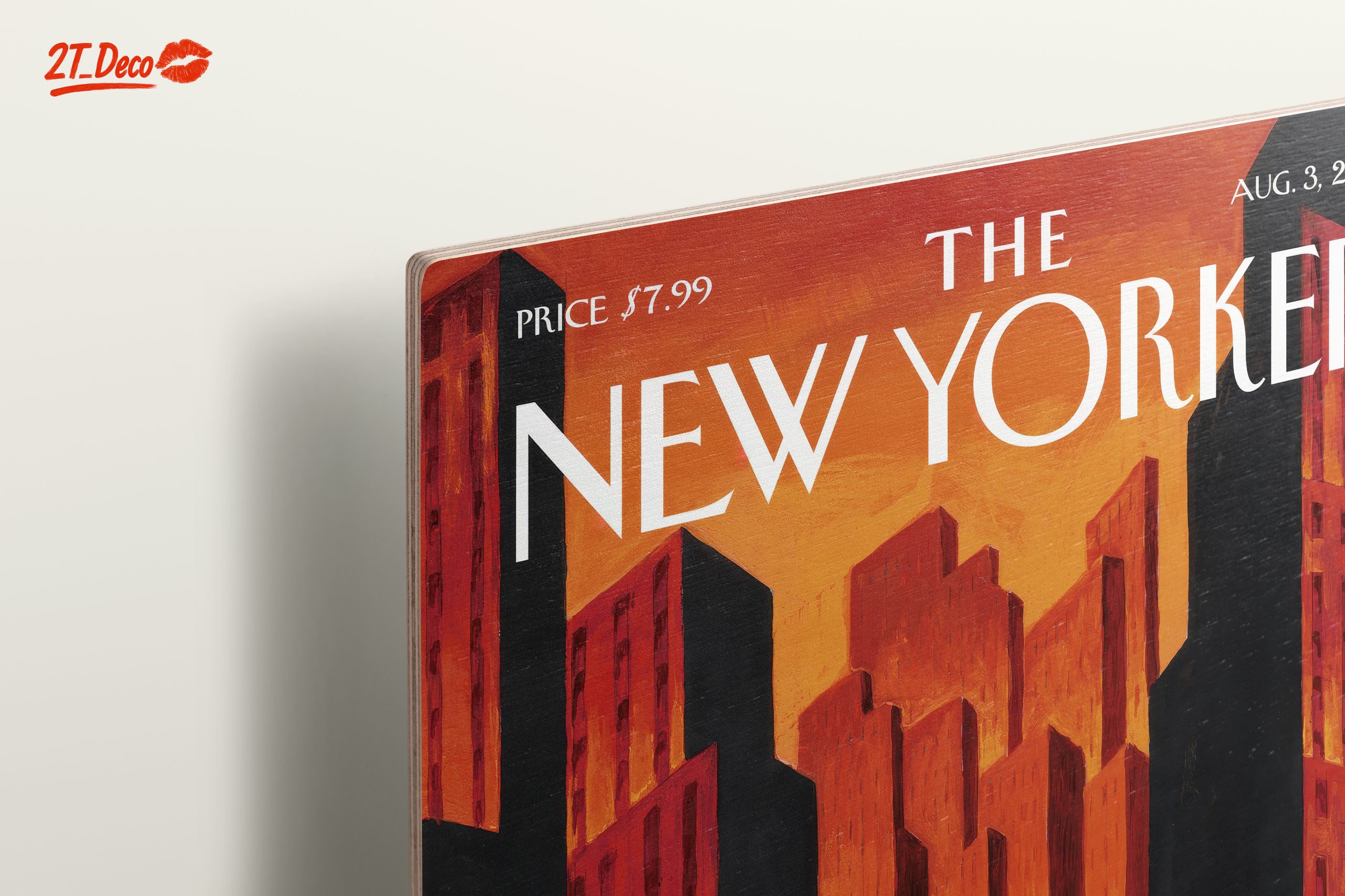 New Yorker Magazine Cover Art Featuring Skater - Image 15