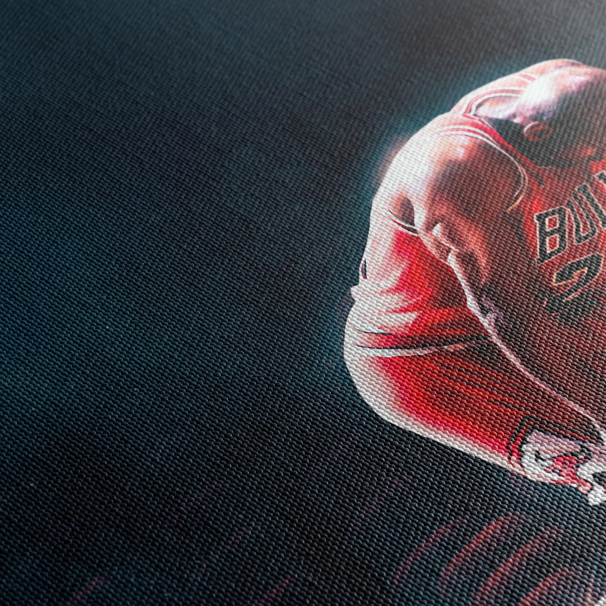 Emotional Basketball Player Celebration Artwork - Image 5