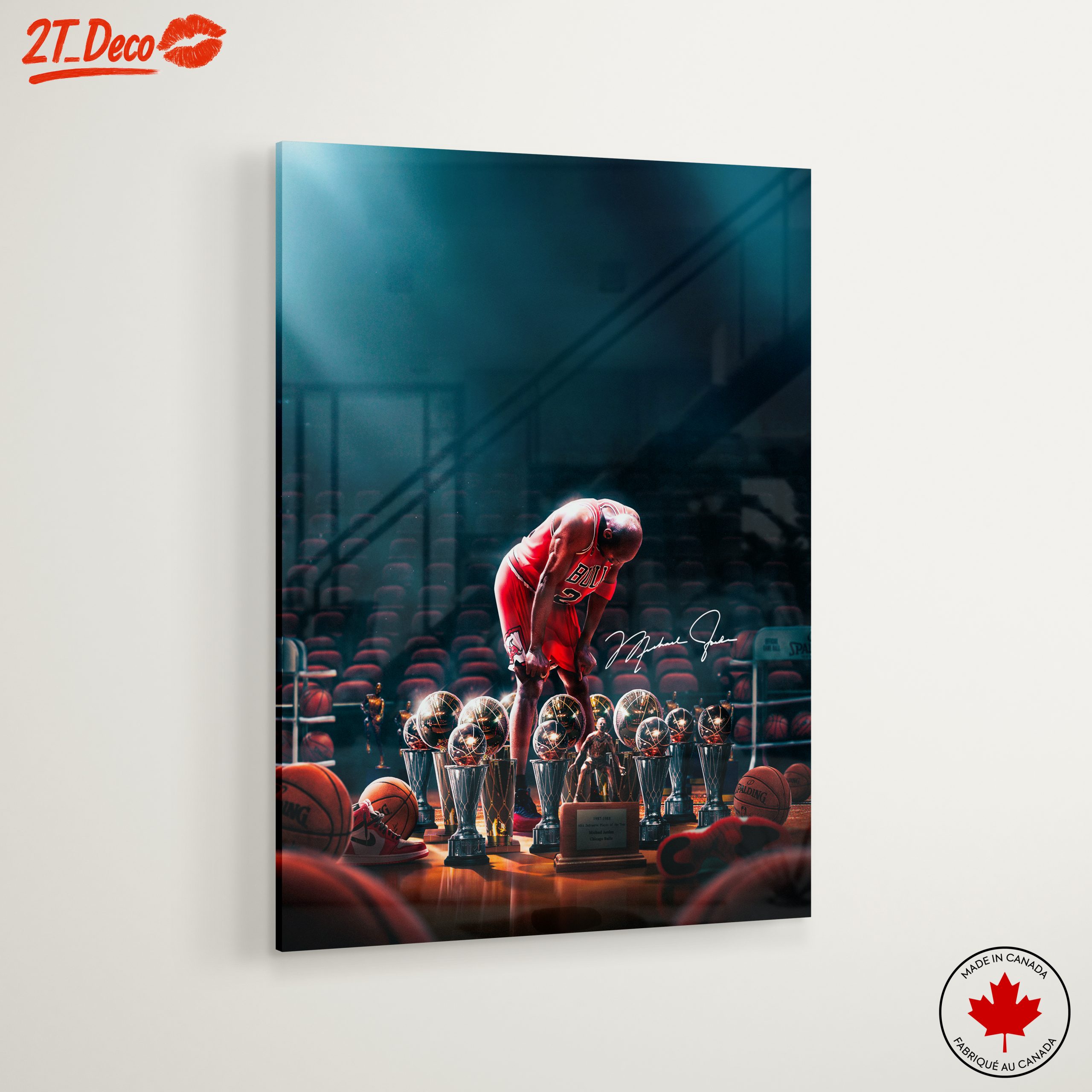Emotional Basketball Player Celebration Artwork - Image 6