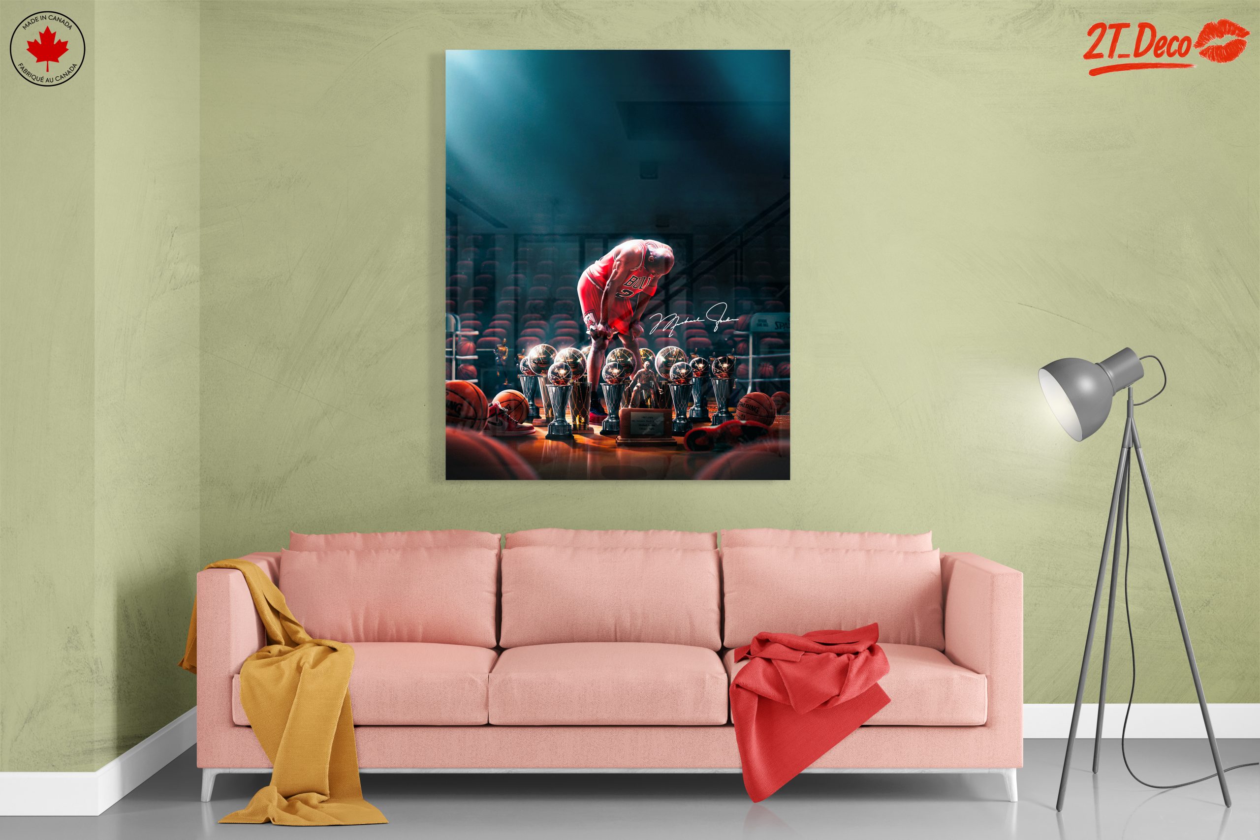 Emotional Basketball Player Celebration Artwork - Image 7