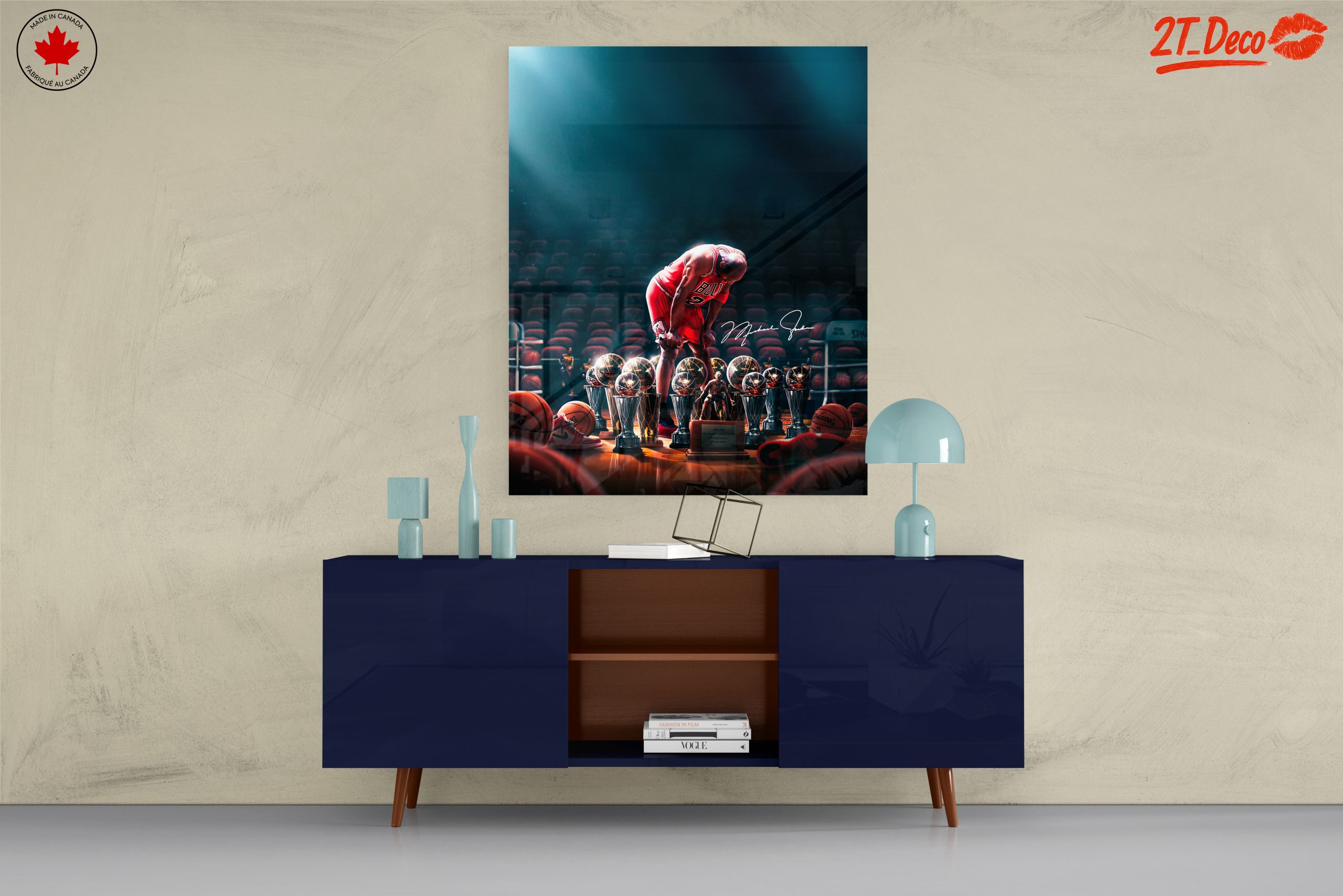 Emotional Basketball Player Celebration Artwork - Image 8