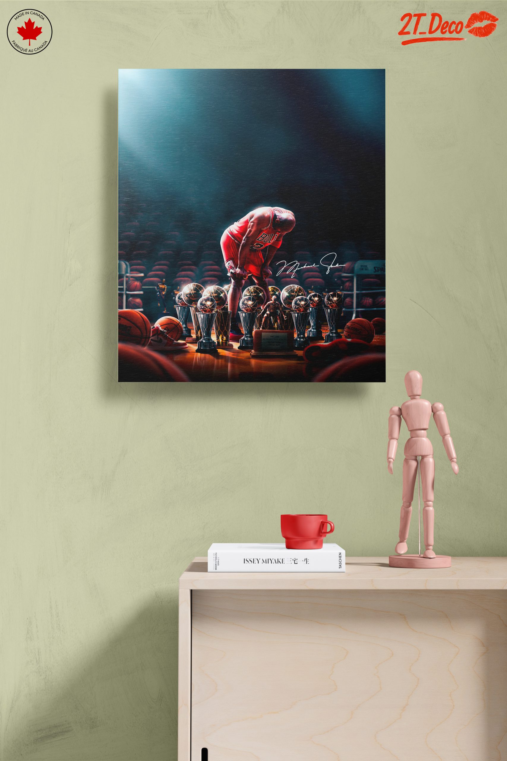 Emotional Basketball Player Celebration Artwork - Image 14