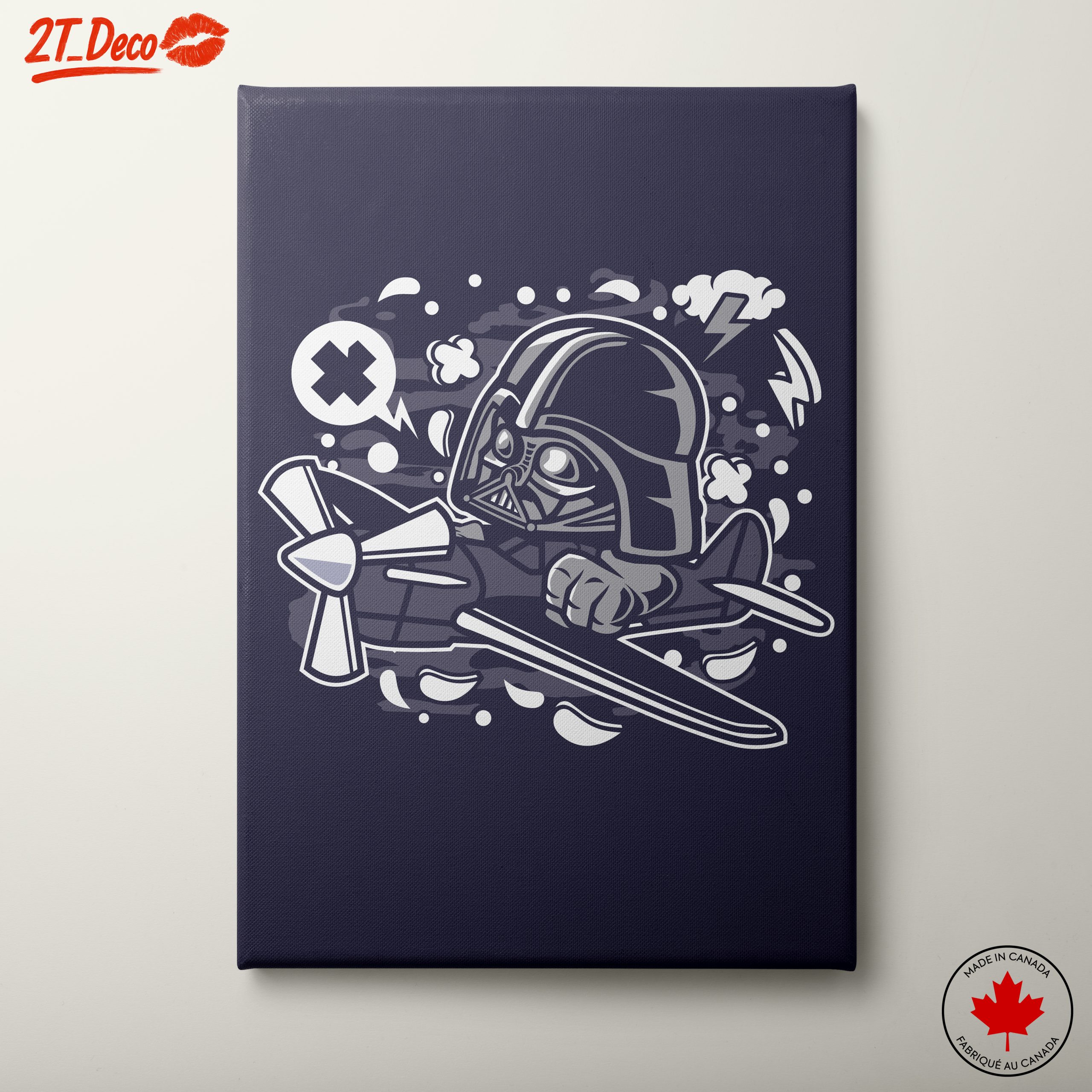 Animated Character in a Plane Scene