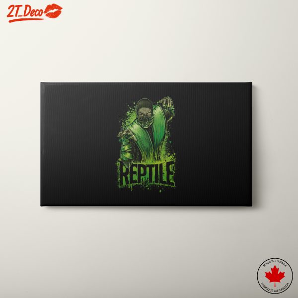 Mortal Kombat Reptile Character Art