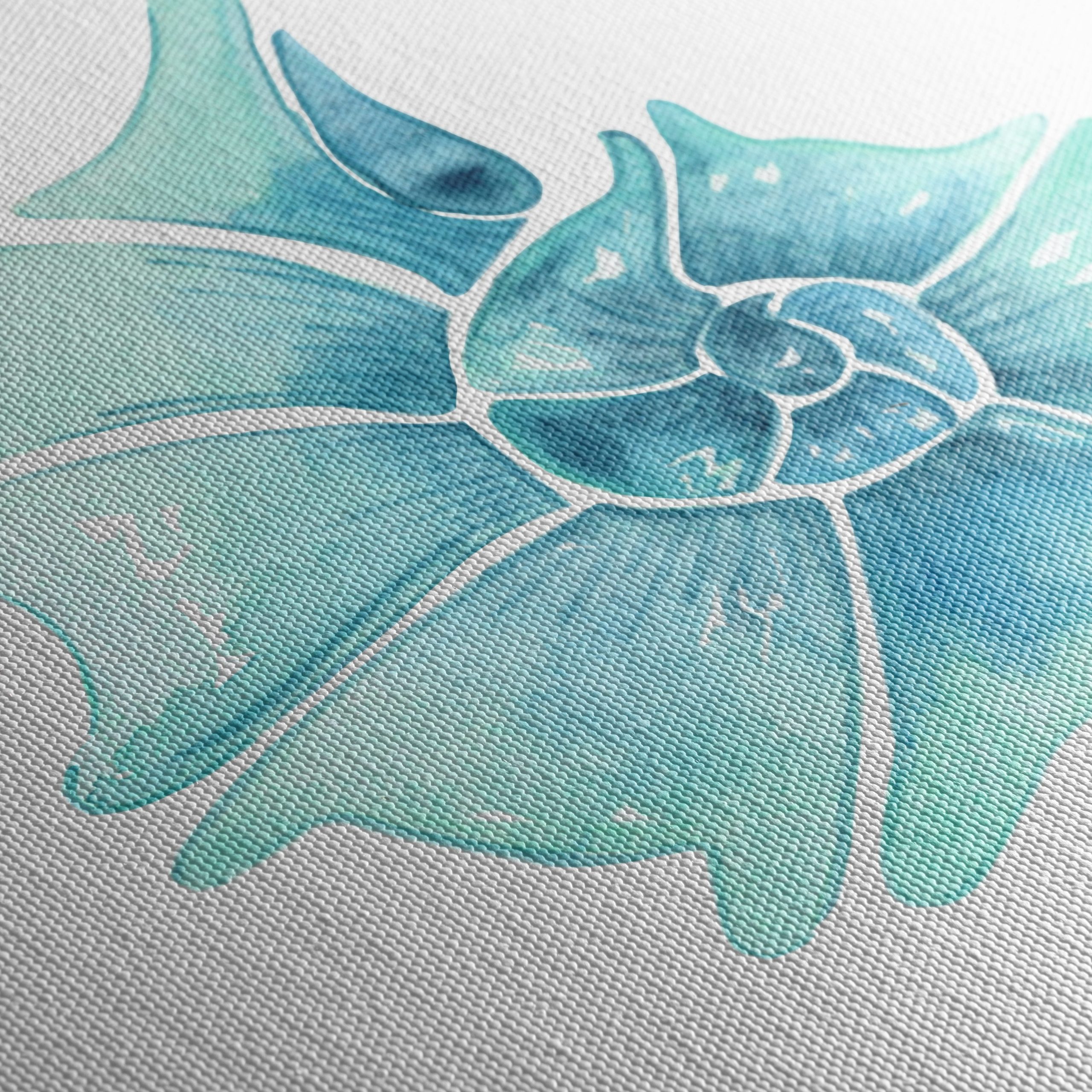 Elegant Marine Life Watercolor Art 2 - Image 5