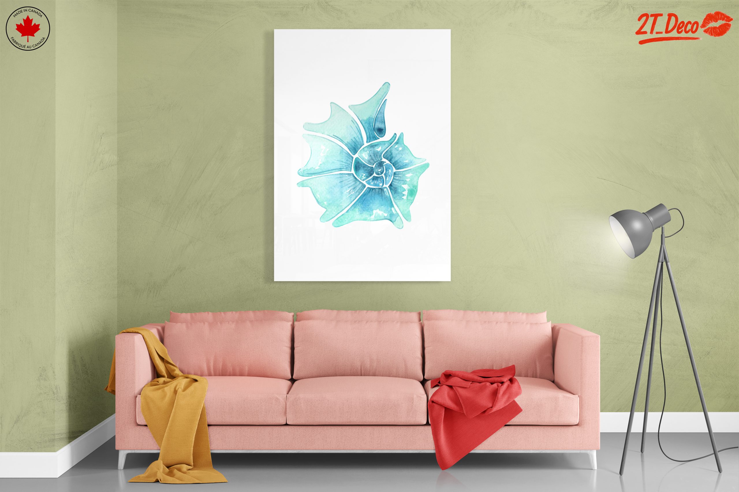 Elegant Marine Life Watercolor Art 2 - Image 7