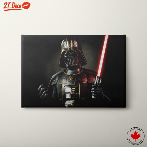 Stylized Darth Vader Character Art 2