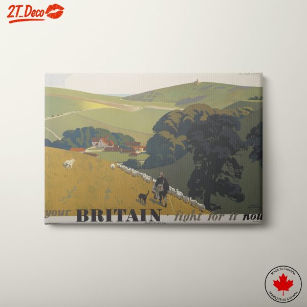 Scenic Adventure Landscape in the English Countryside
