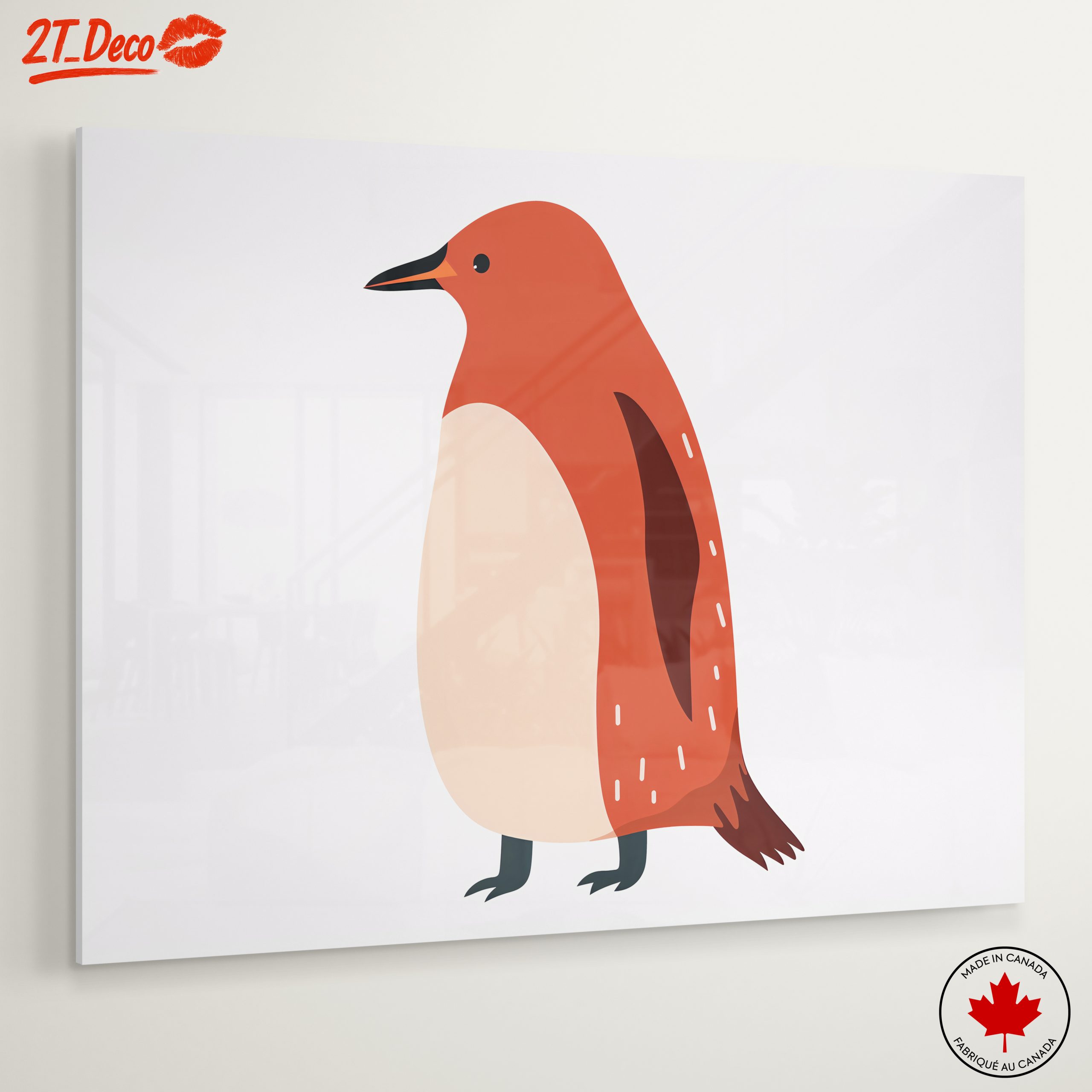 Stylized Penguin Illustration Art - Image 6