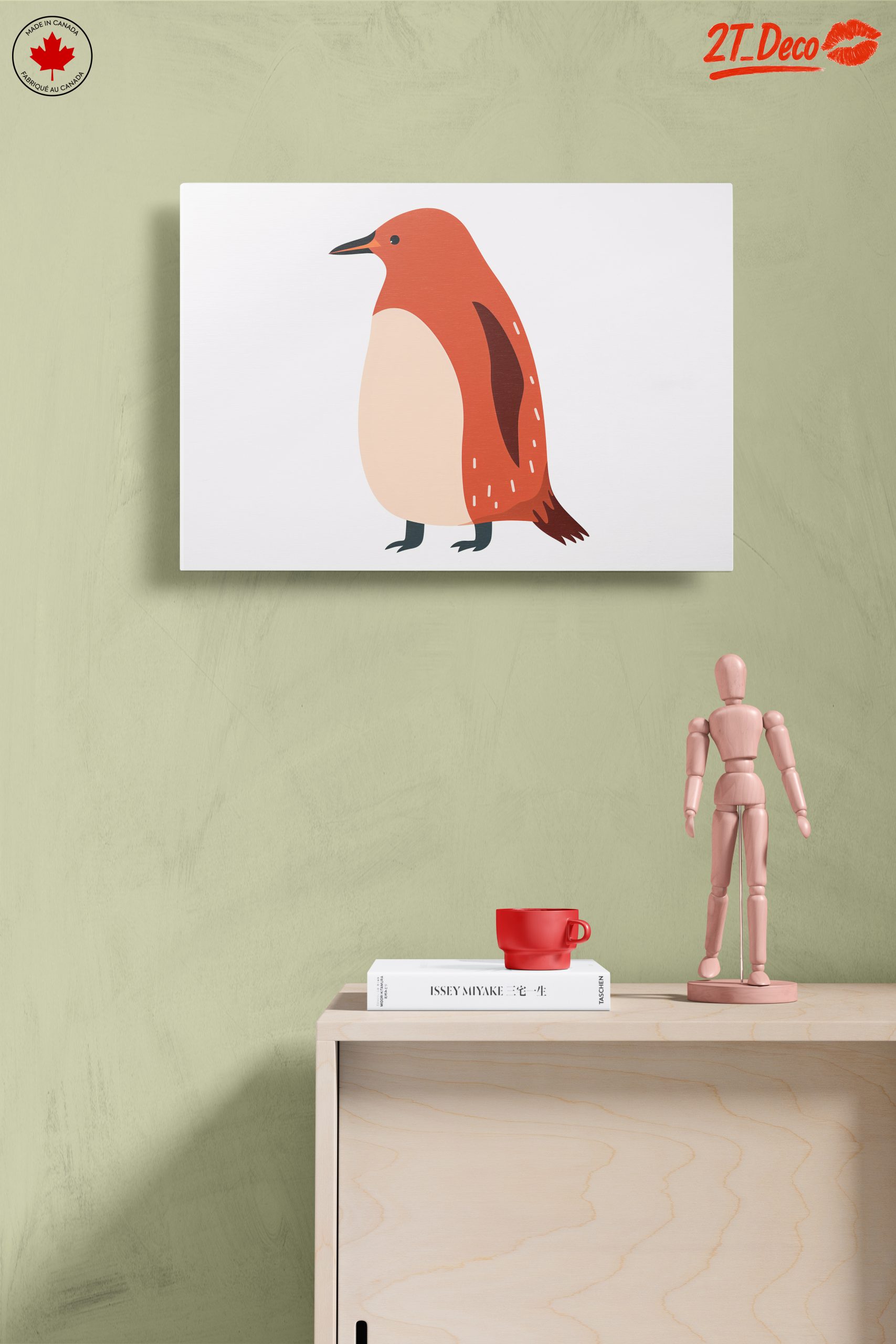 Stylized Penguin Illustration Art - Image 14