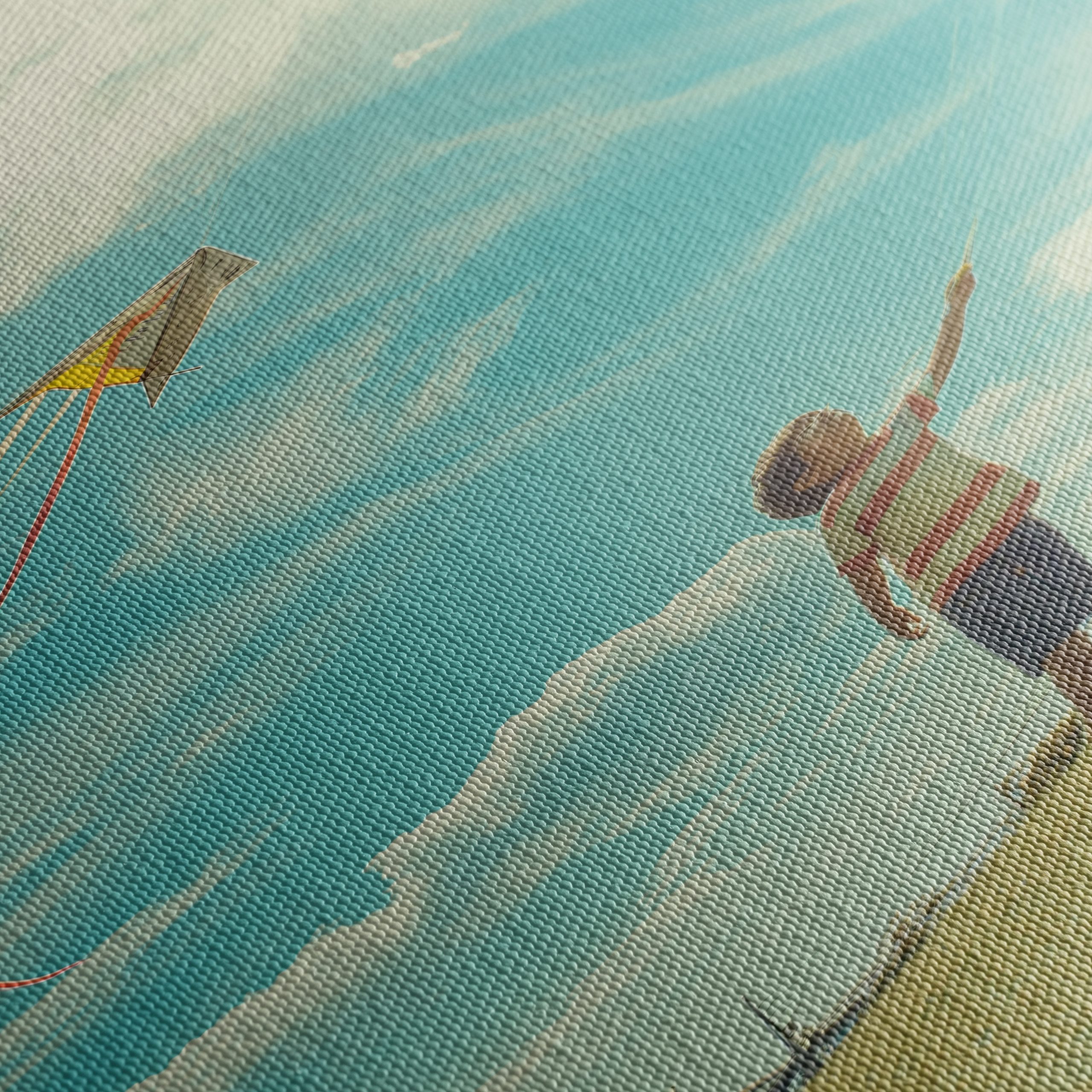 Children Flying Kites on a Bright Day - Image 5