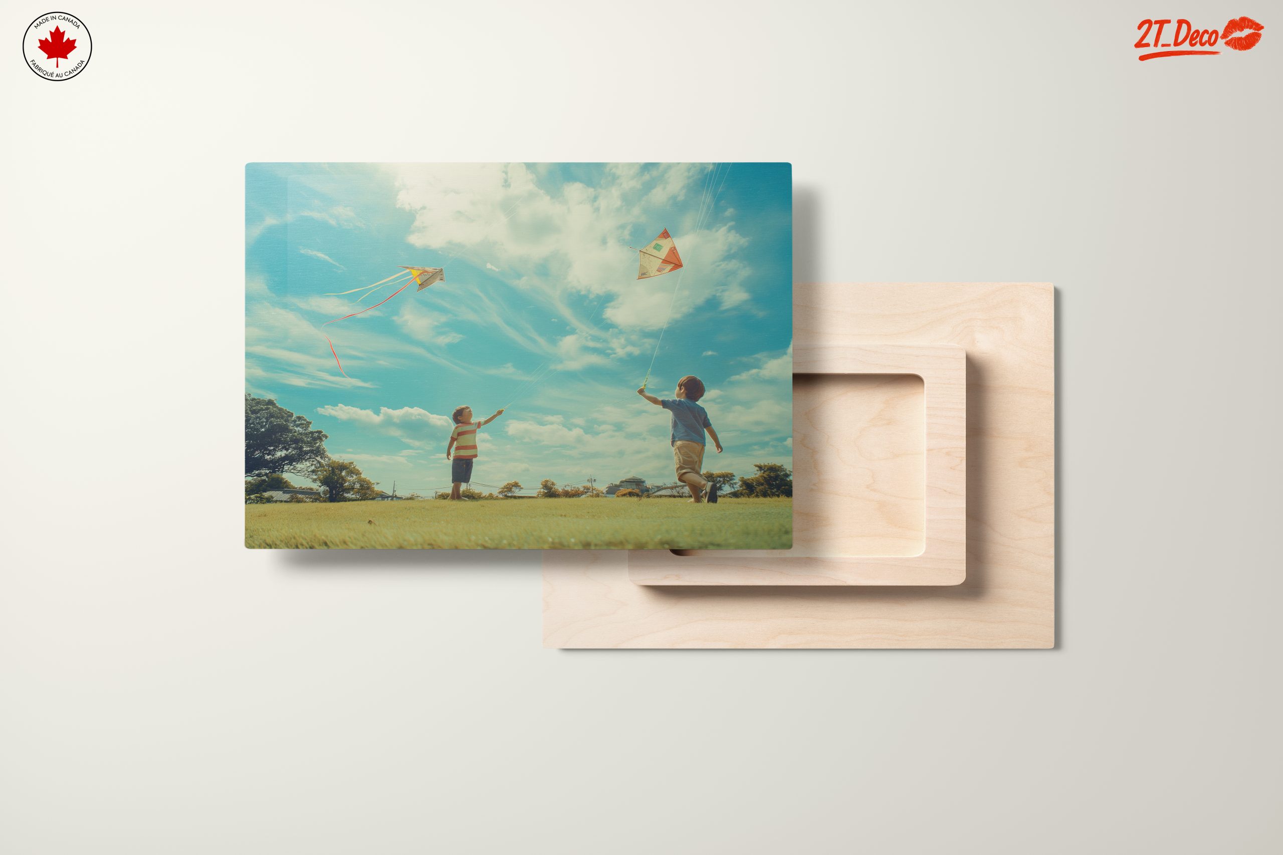 Children Flying Kites on a Bright Day - Image 11