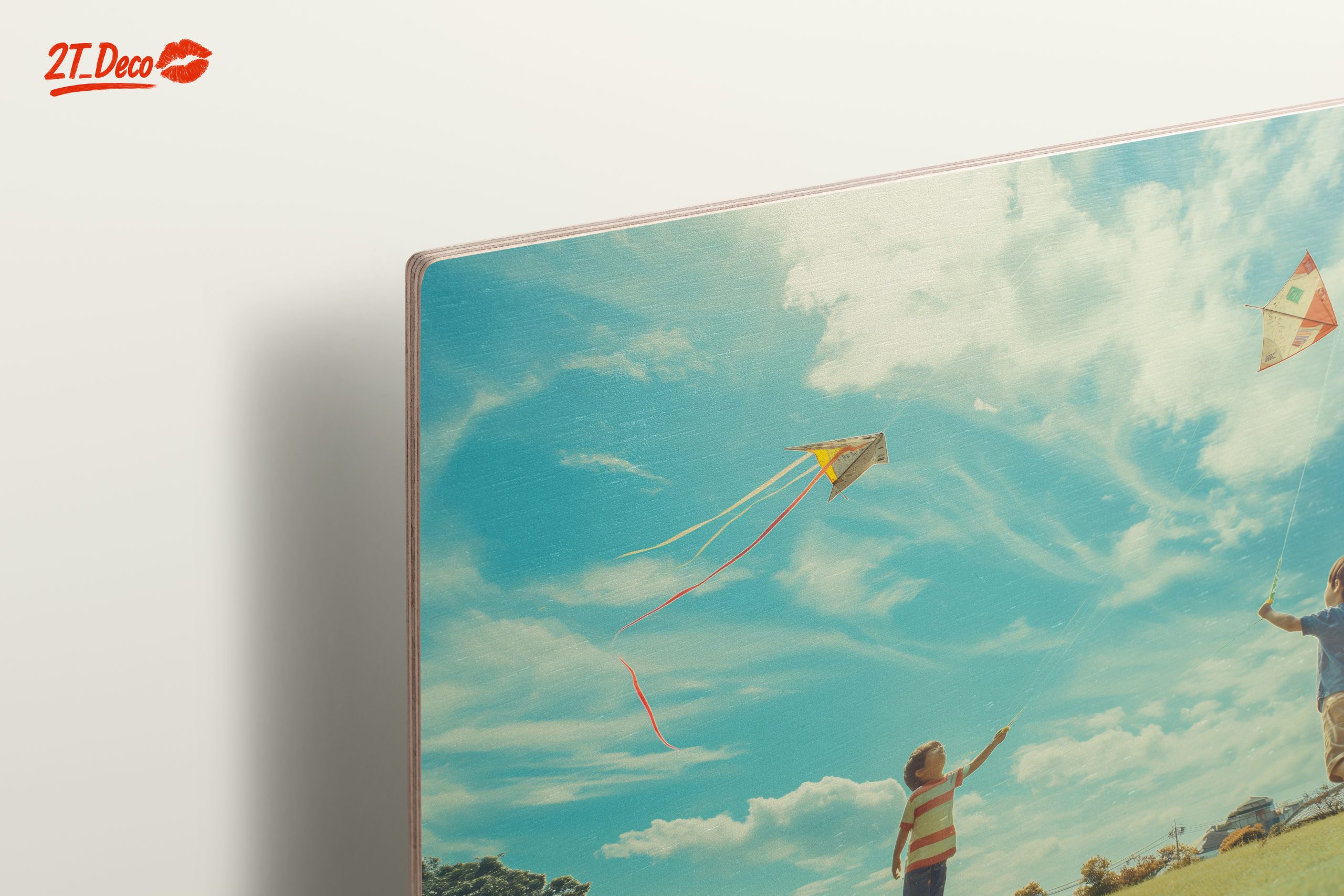 Children Flying Kites on a Bright Day - Image 15