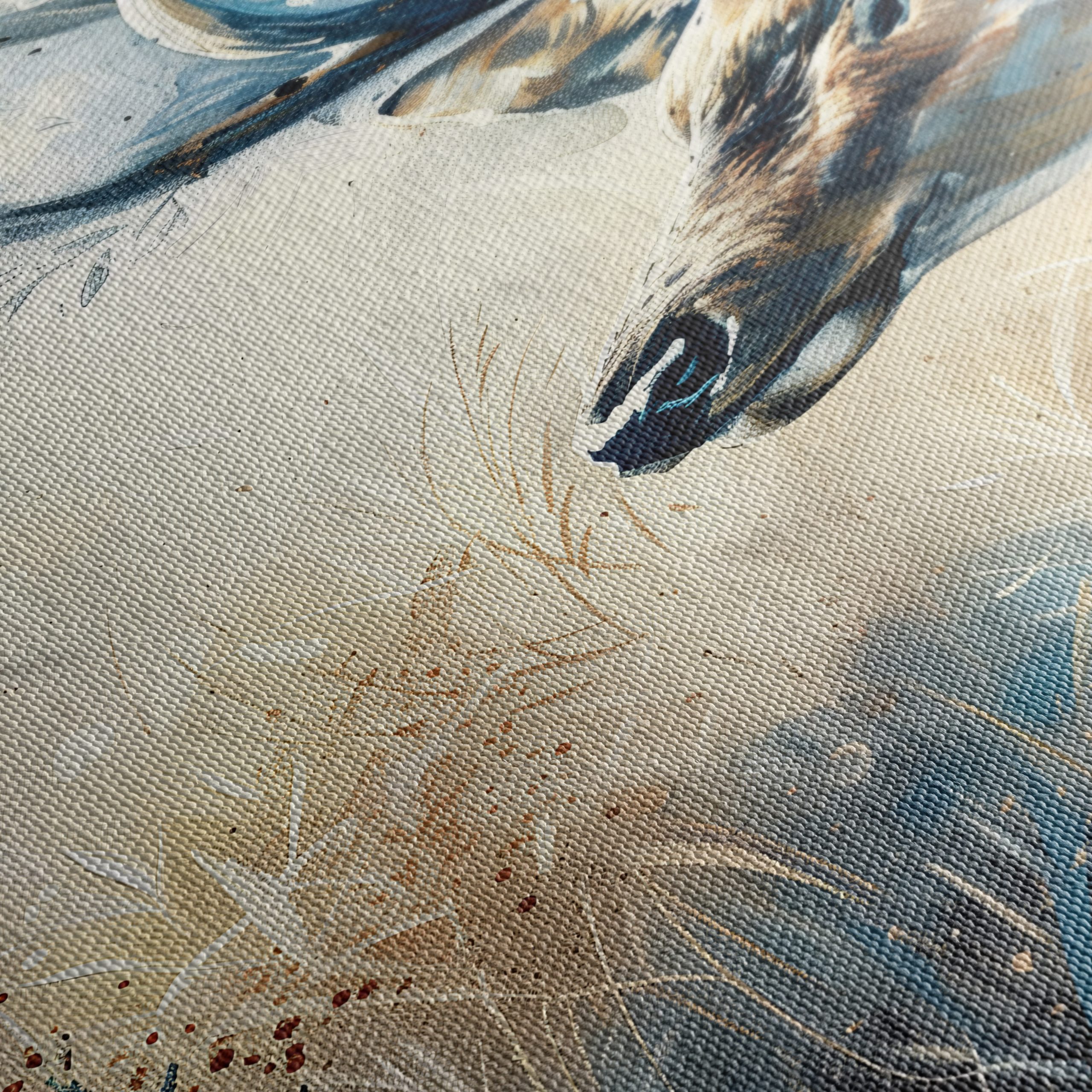 Majestic Deer in Artistic Style - Image 5