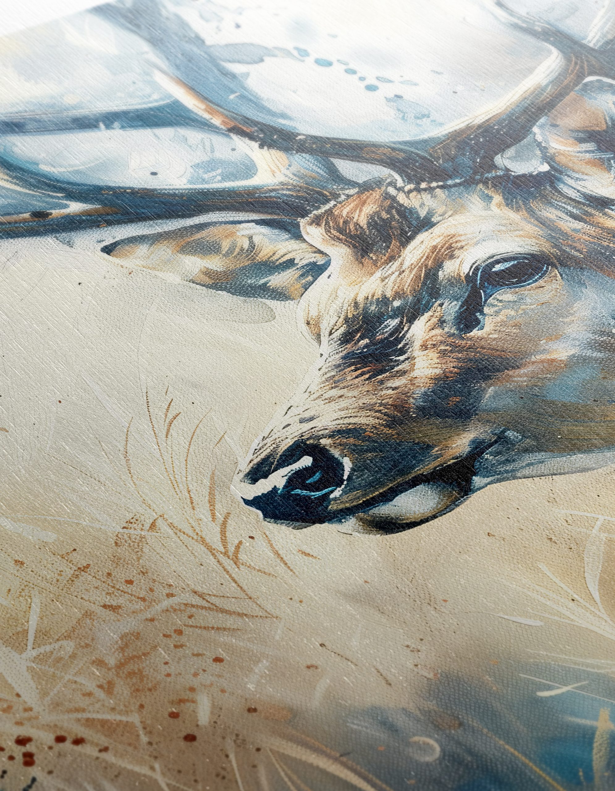 Majestic Deer in Artistic Style - Image 12