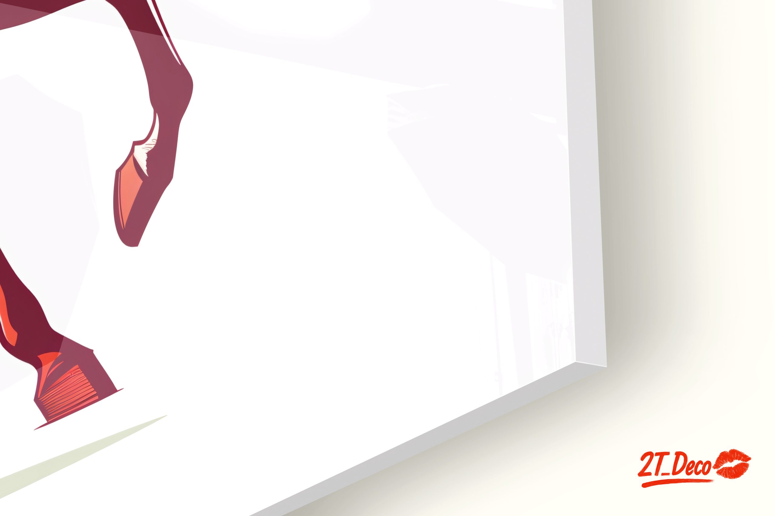 Stylized Red Horse Art - Image 9