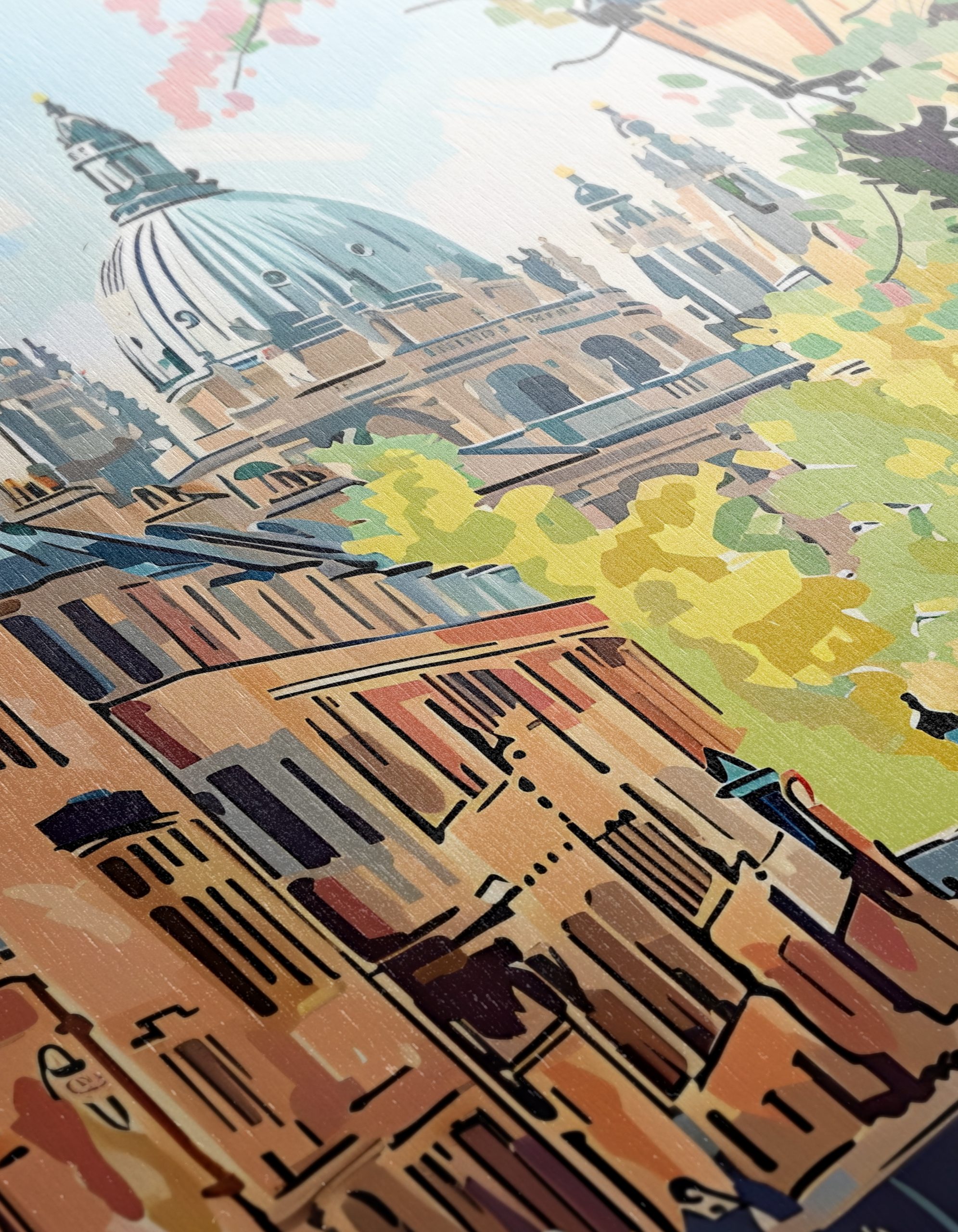 Charming Oxford Cityscape Artwork - Image 12