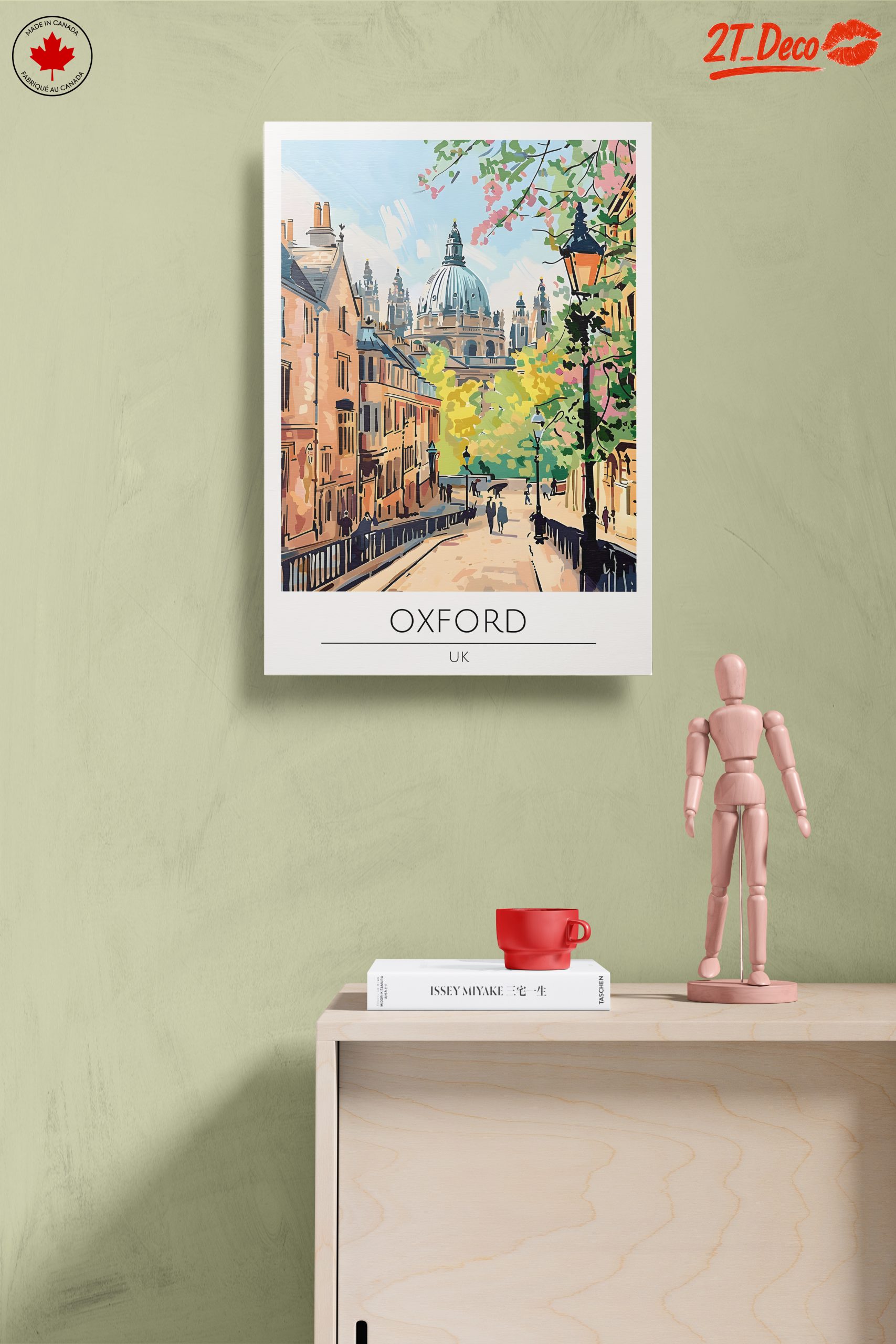 Charming Oxford Cityscape Artwork - Image 14