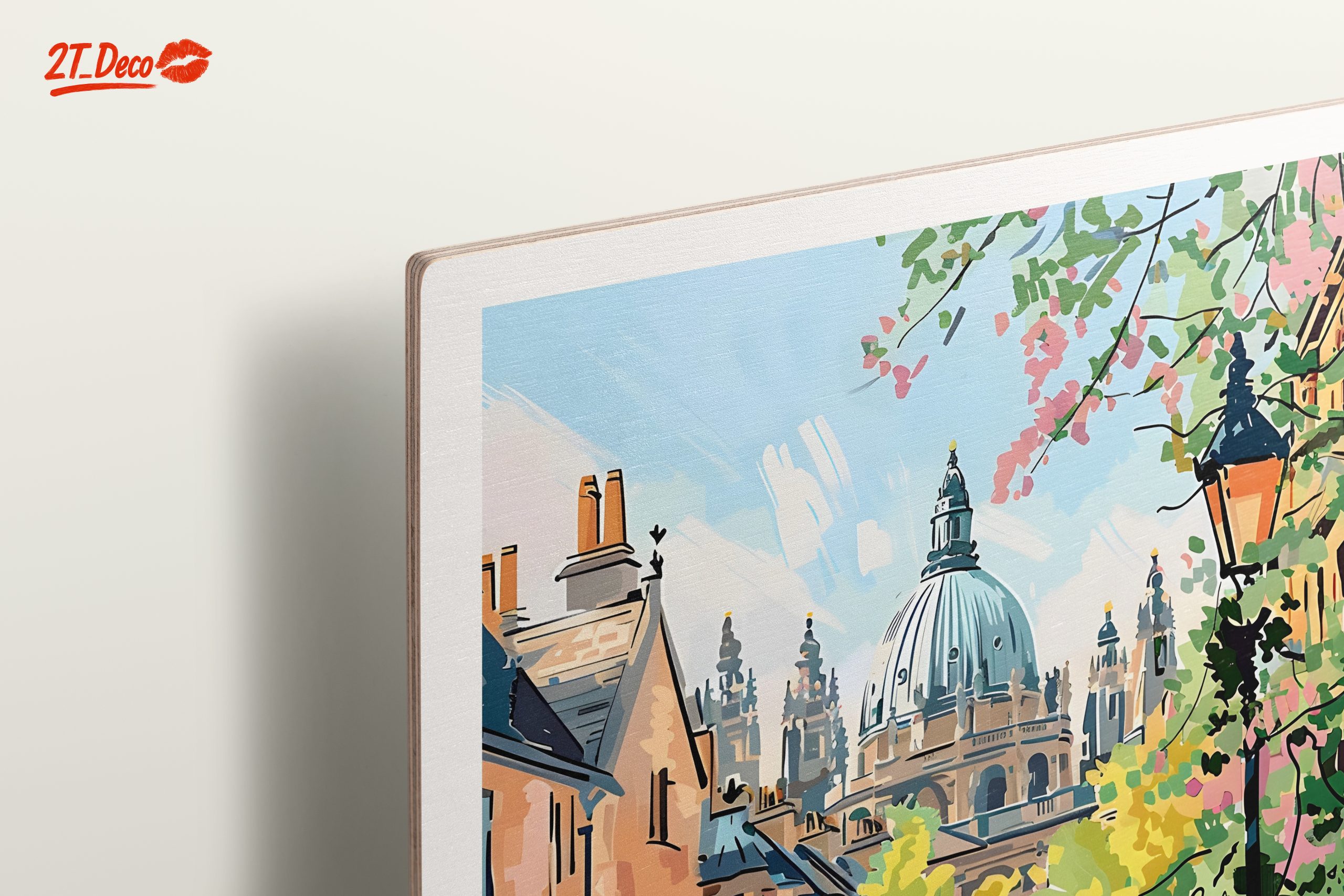 Charming Oxford Cityscape Artwork - Image 15