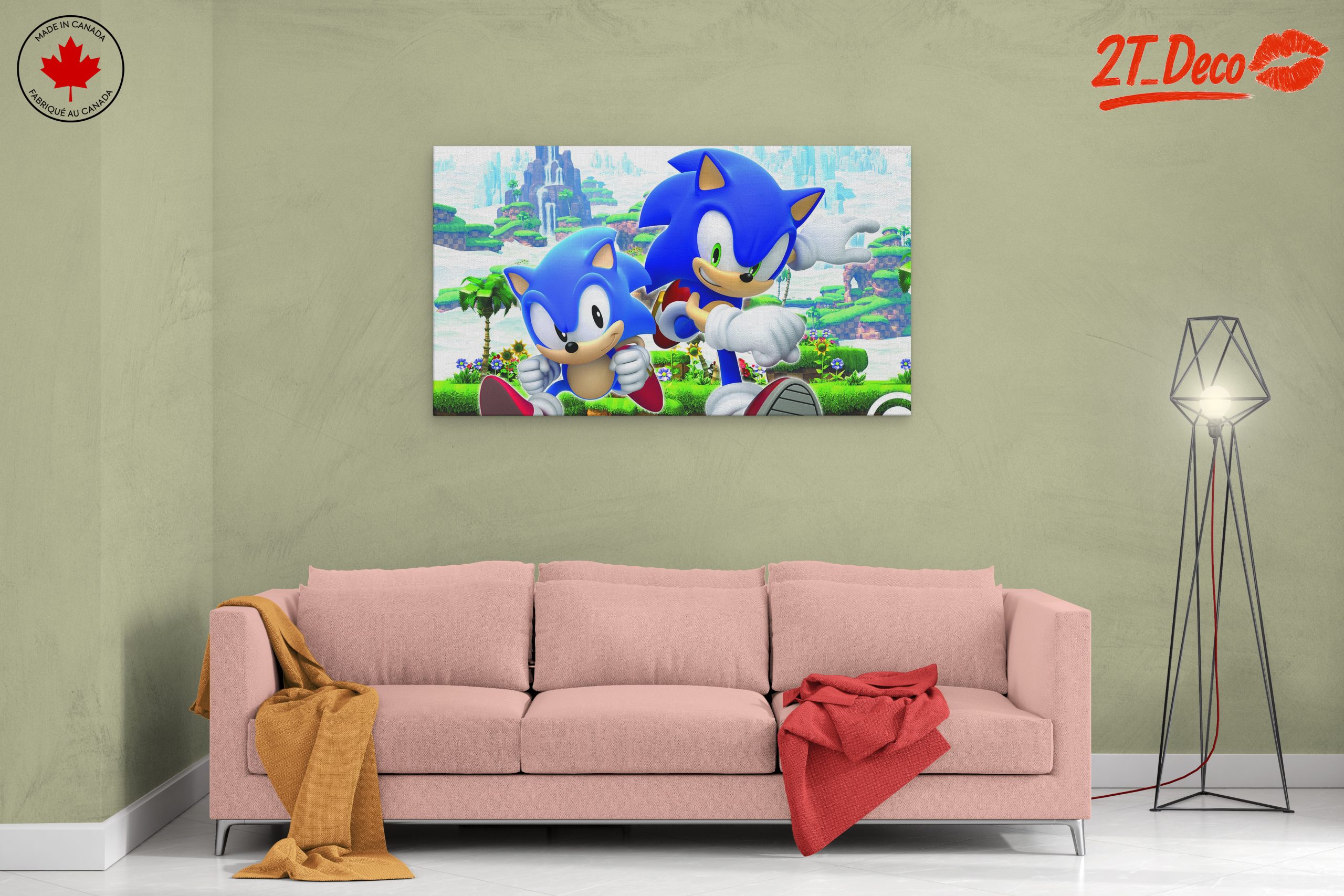 Sonic Characters in Playful Action - Image 2
