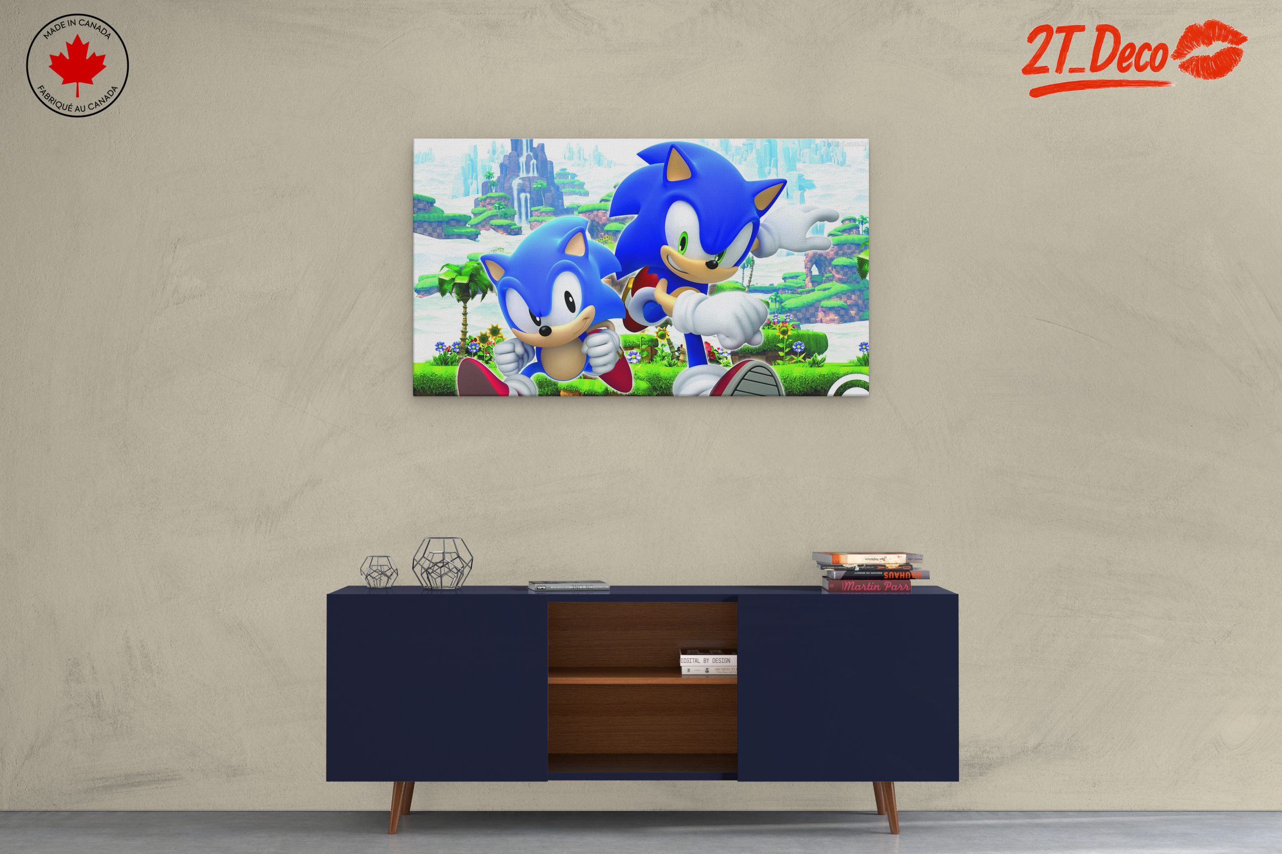 Sonic Characters in Playful Action - Image 3