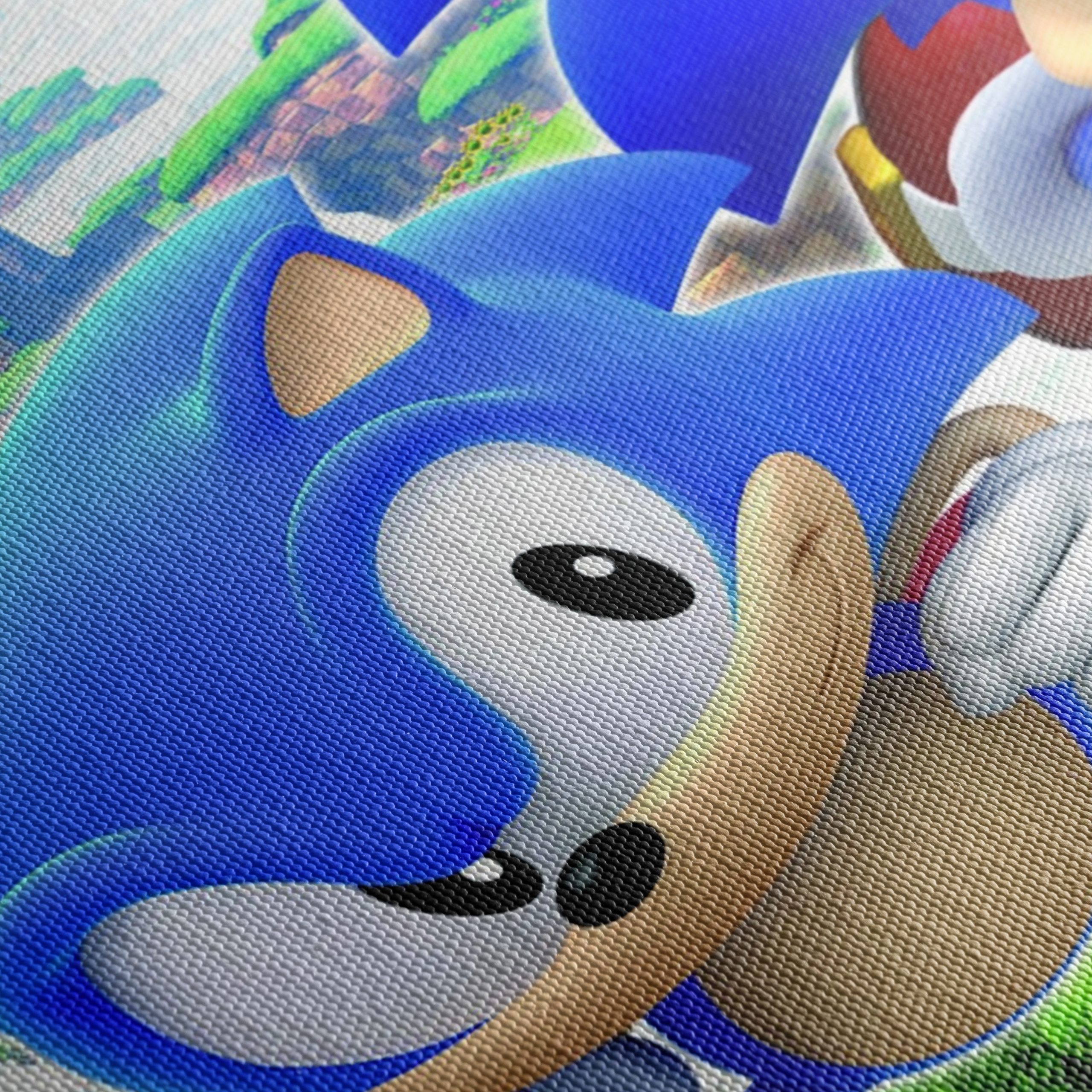 Sonic Characters in Playful Action - Image 5