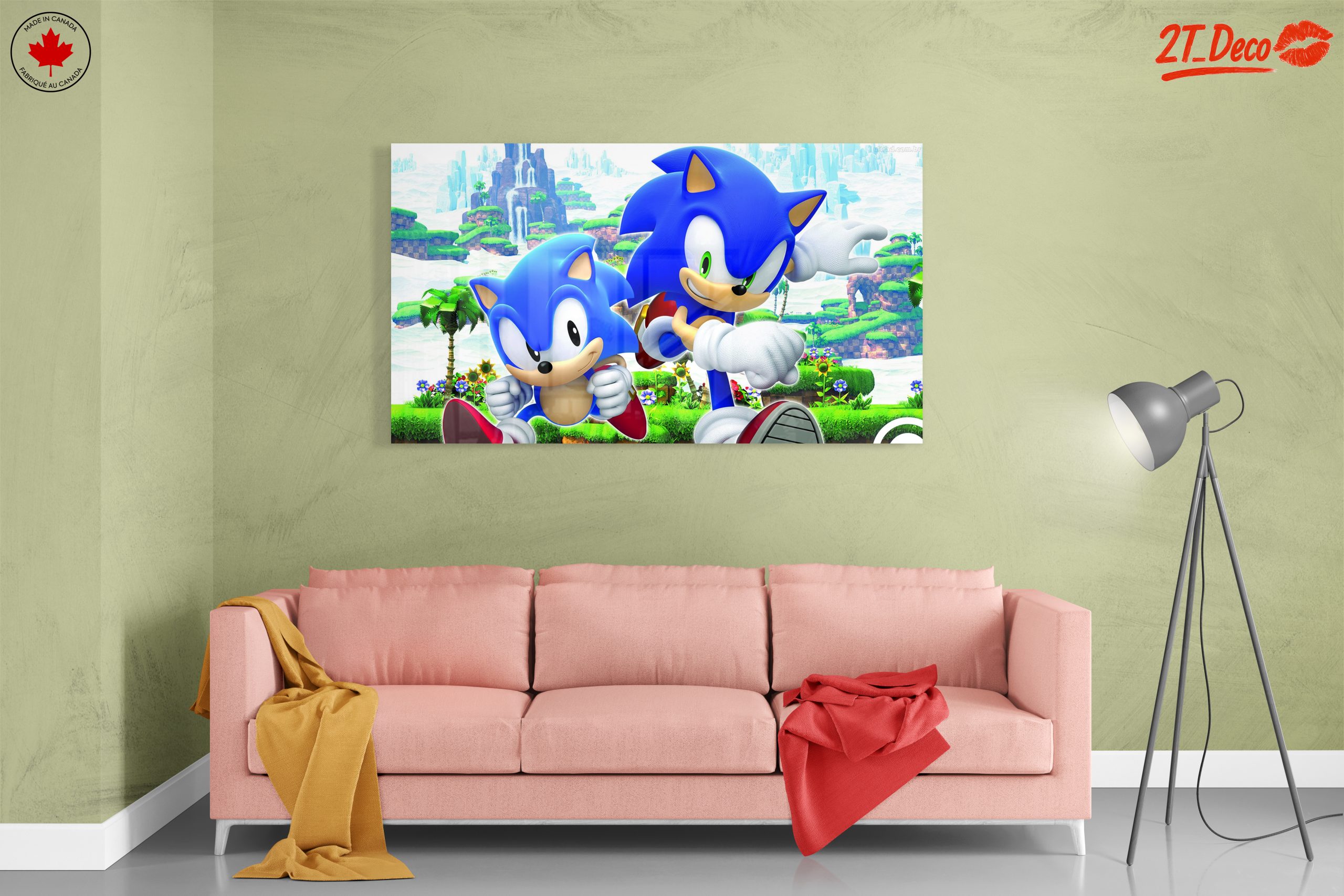 Sonic Characters in Playful Action - Image 7