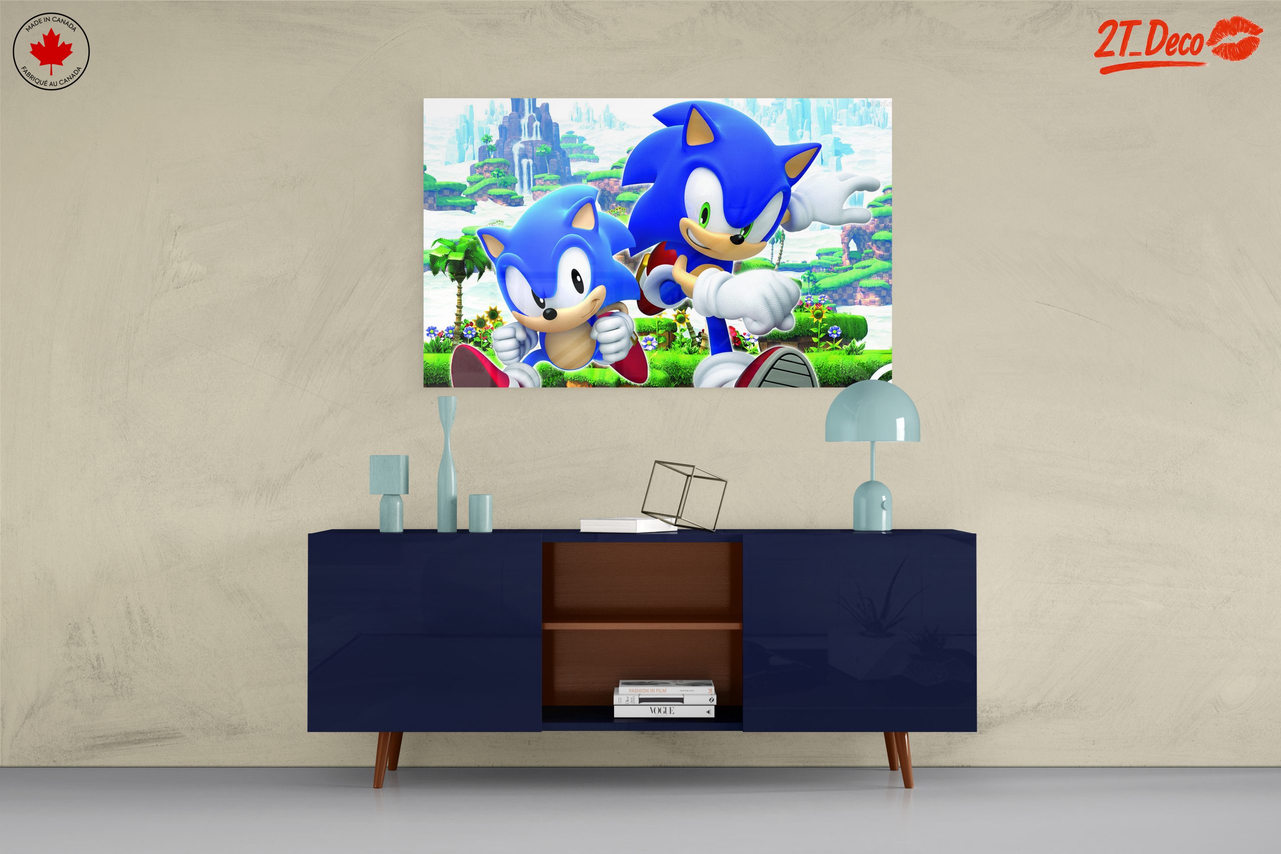 Sonic Characters in Playful Action - Image 8