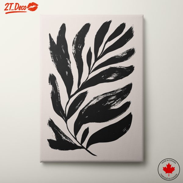 Bold Abstract Botanical Artwork