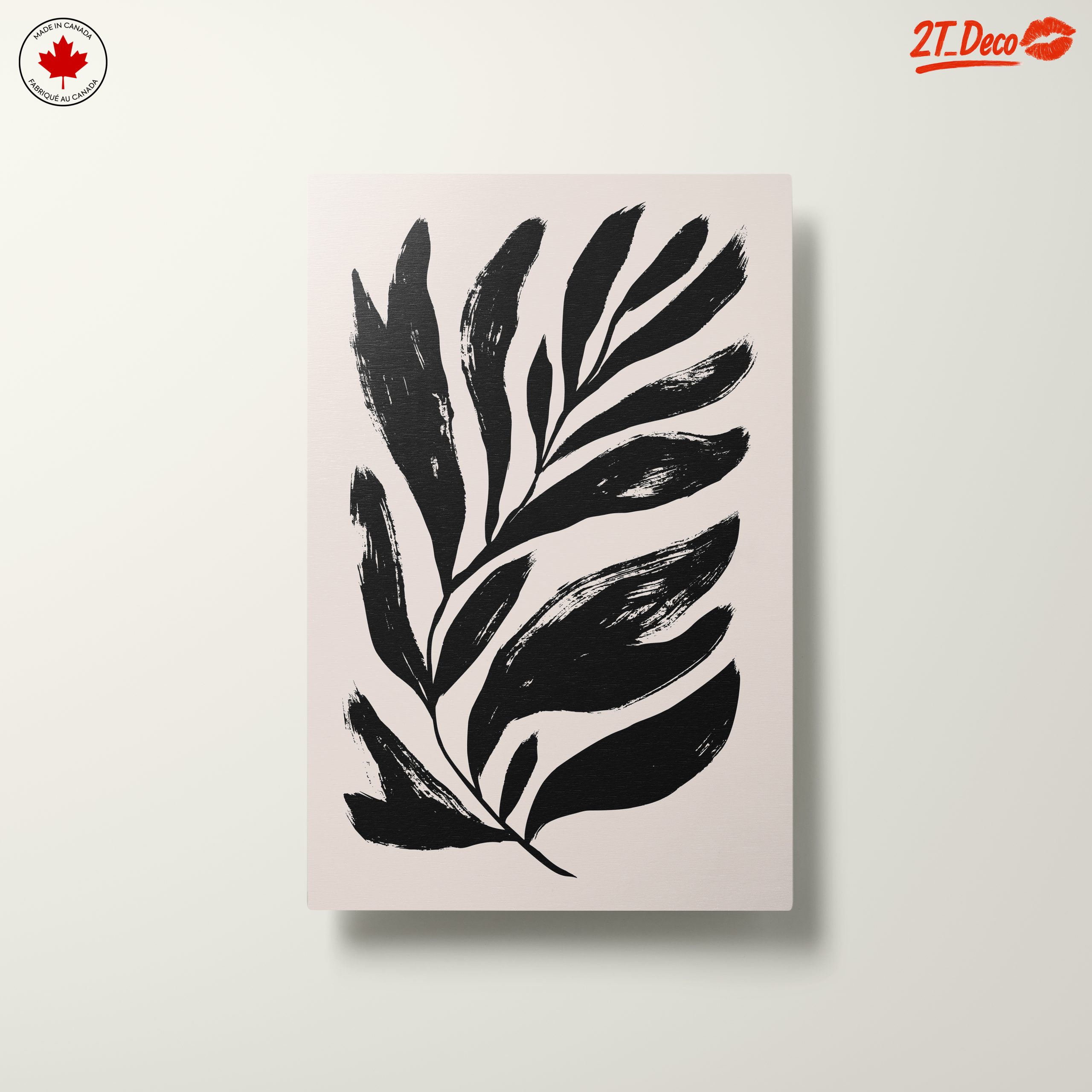 Bold Abstract Botanical Artwork - Image 10