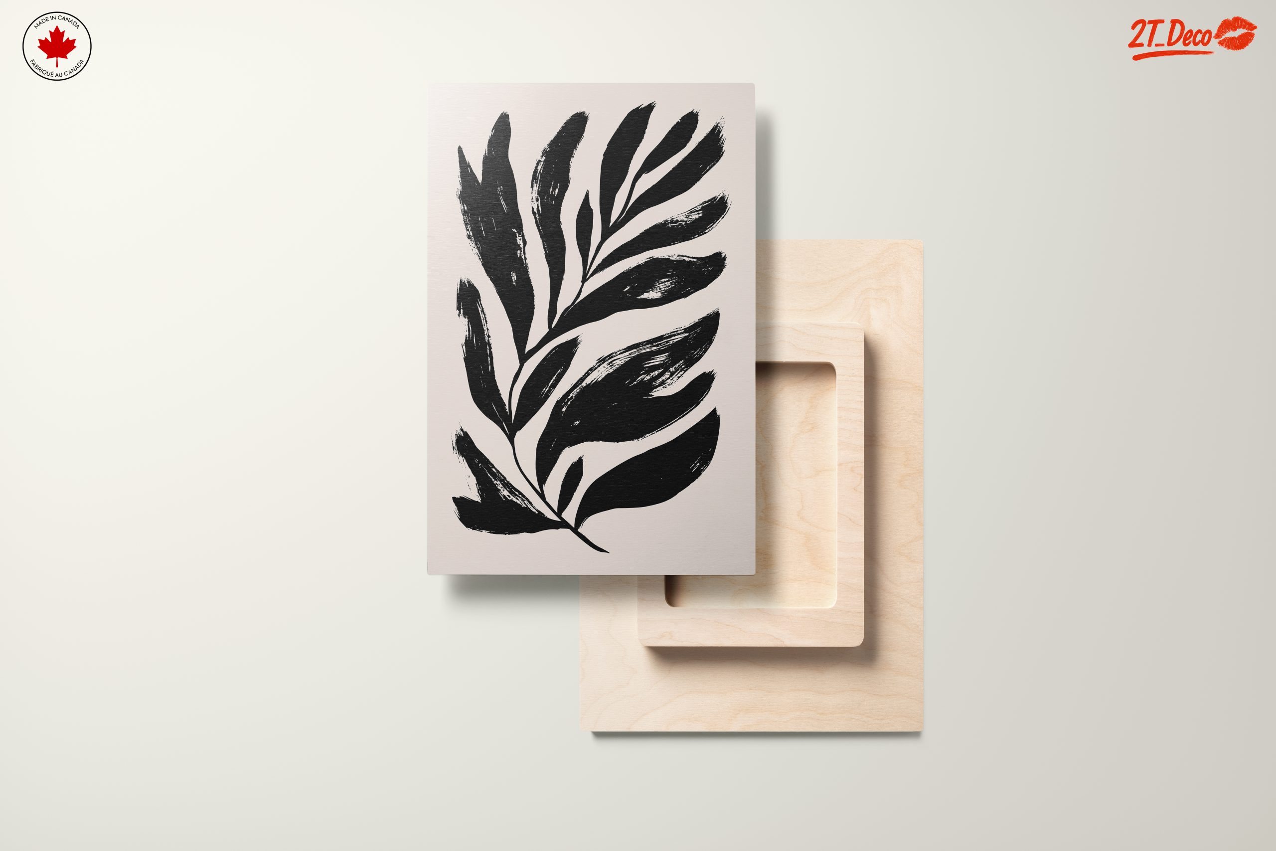 Bold Abstract Botanical Artwork - Image 11