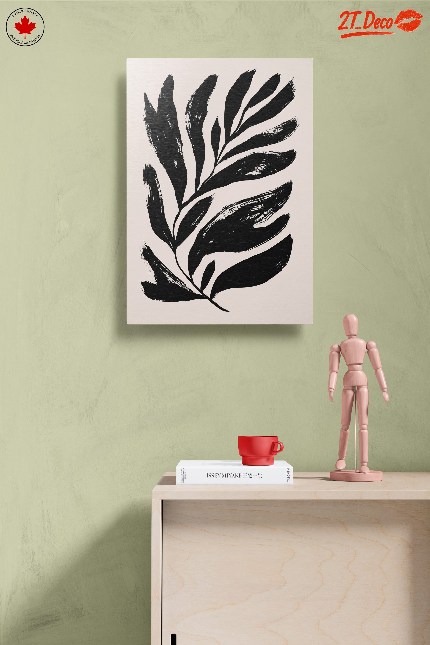 Bold Abstract Botanical Artwork - Image 14