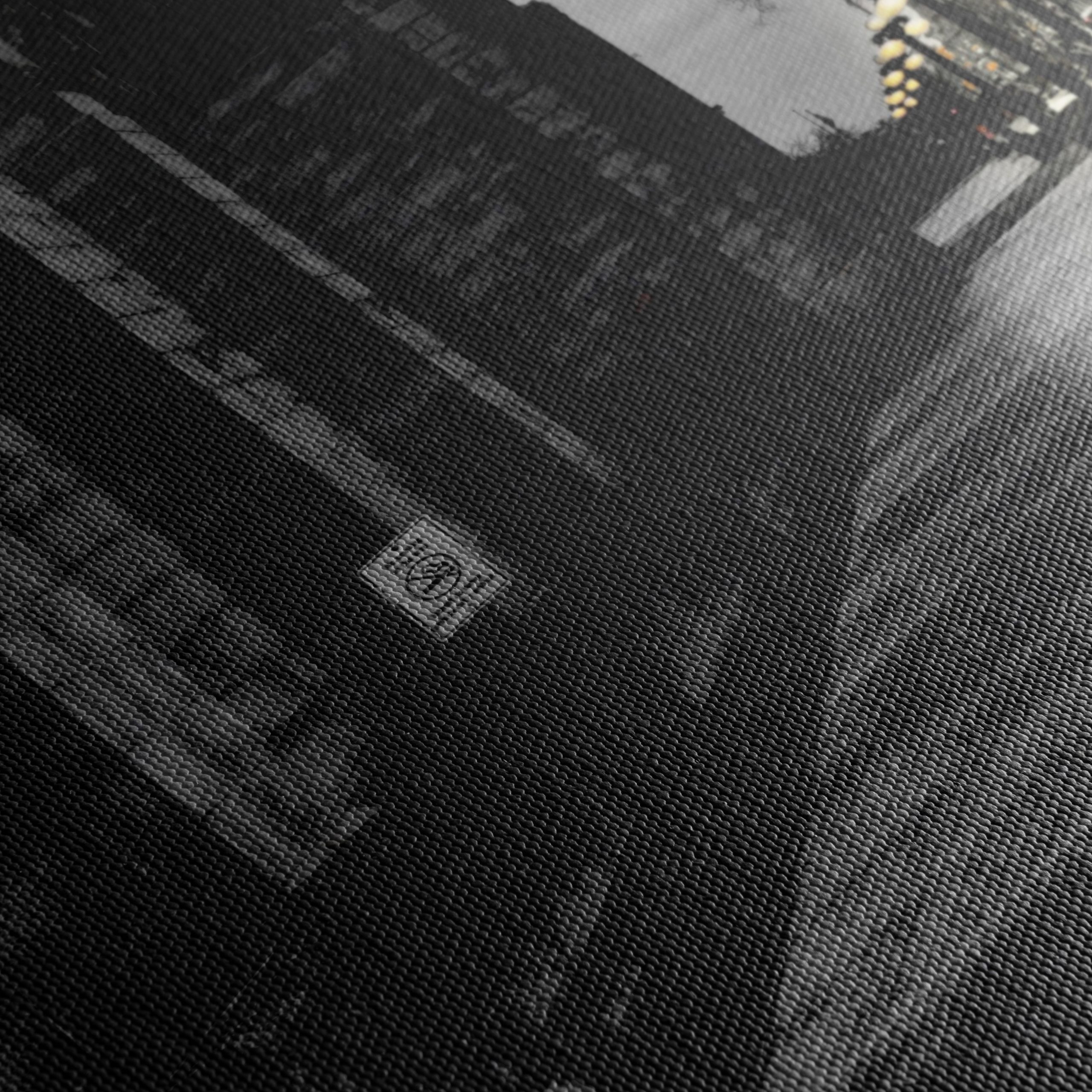 Urban Nightscape with Lamp Posts - Image 5