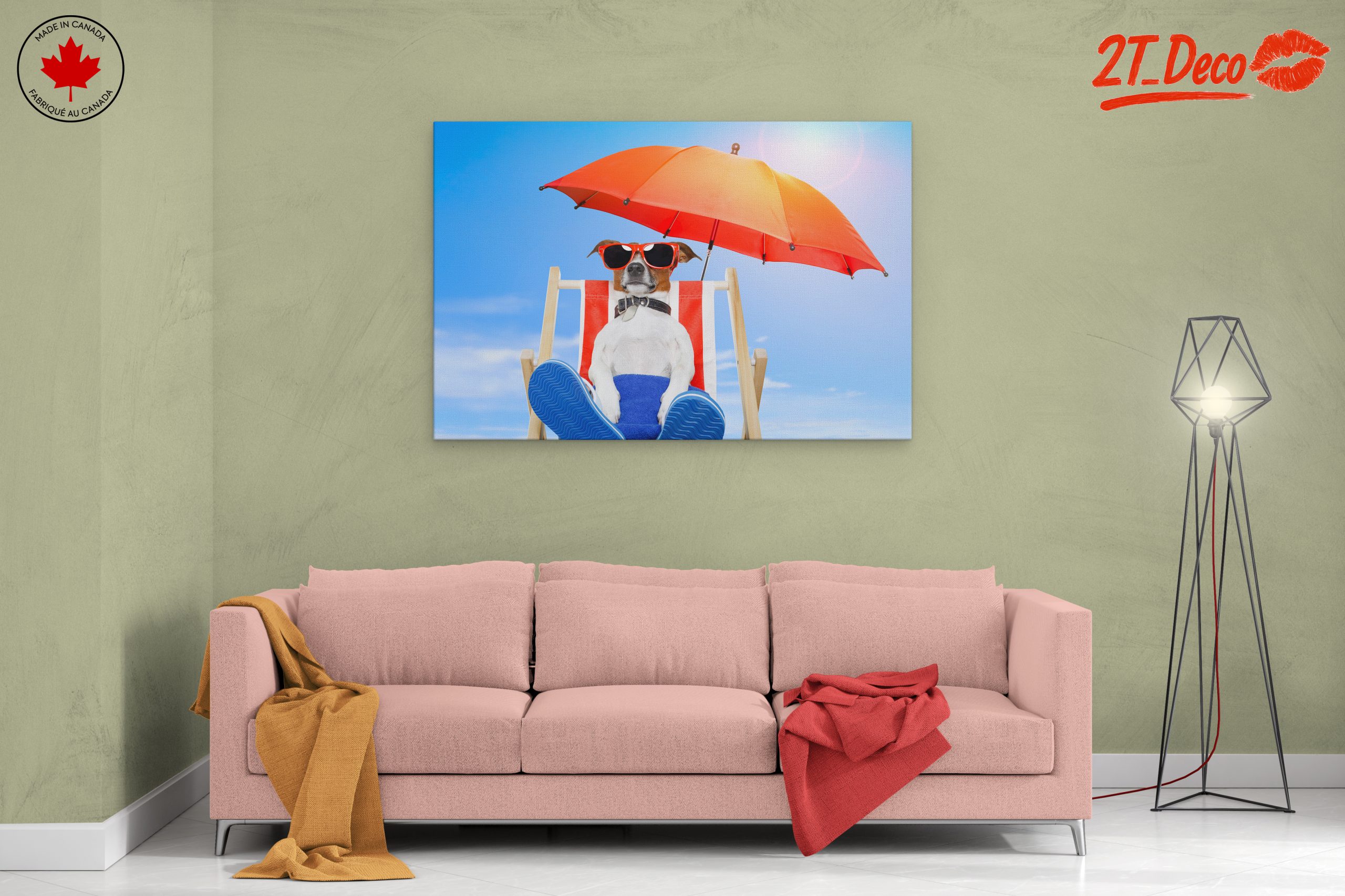 Relaxed Dog Enjoying a Sunny Day - Image 2