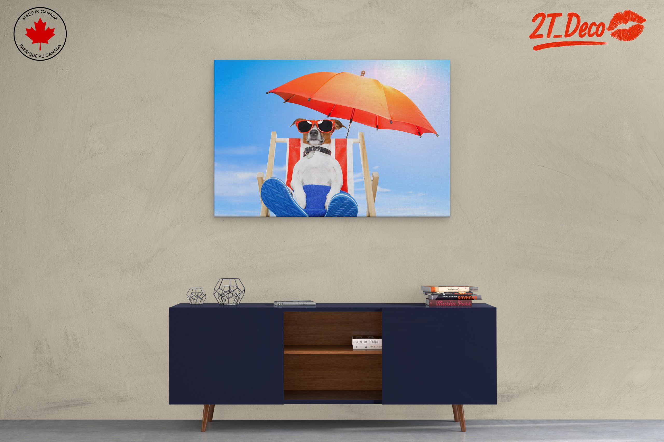 Relaxed Dog Enjoying a Sunny Day - Image 3