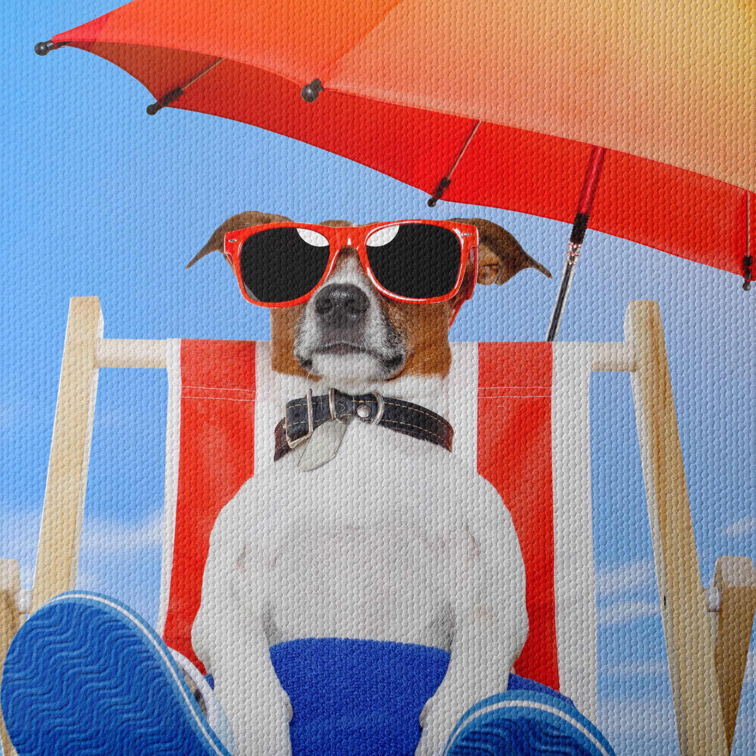 Relaxed Dog Enjoying a Sunny Day - Image 4