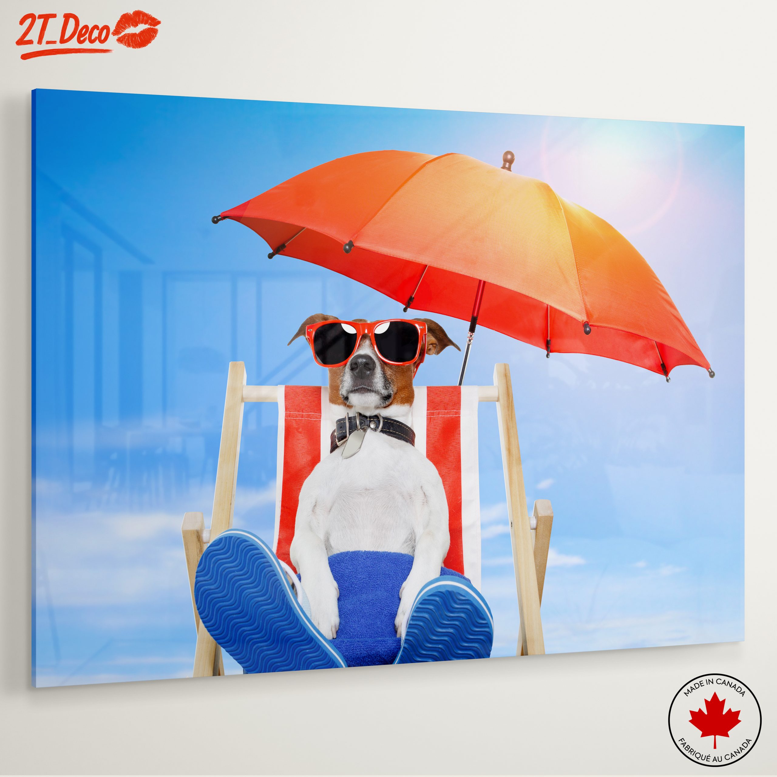Relaxed Dog Enjoying a Sunny Day - Image 6