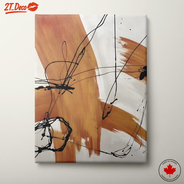 Dynamic Abstract Art Composition