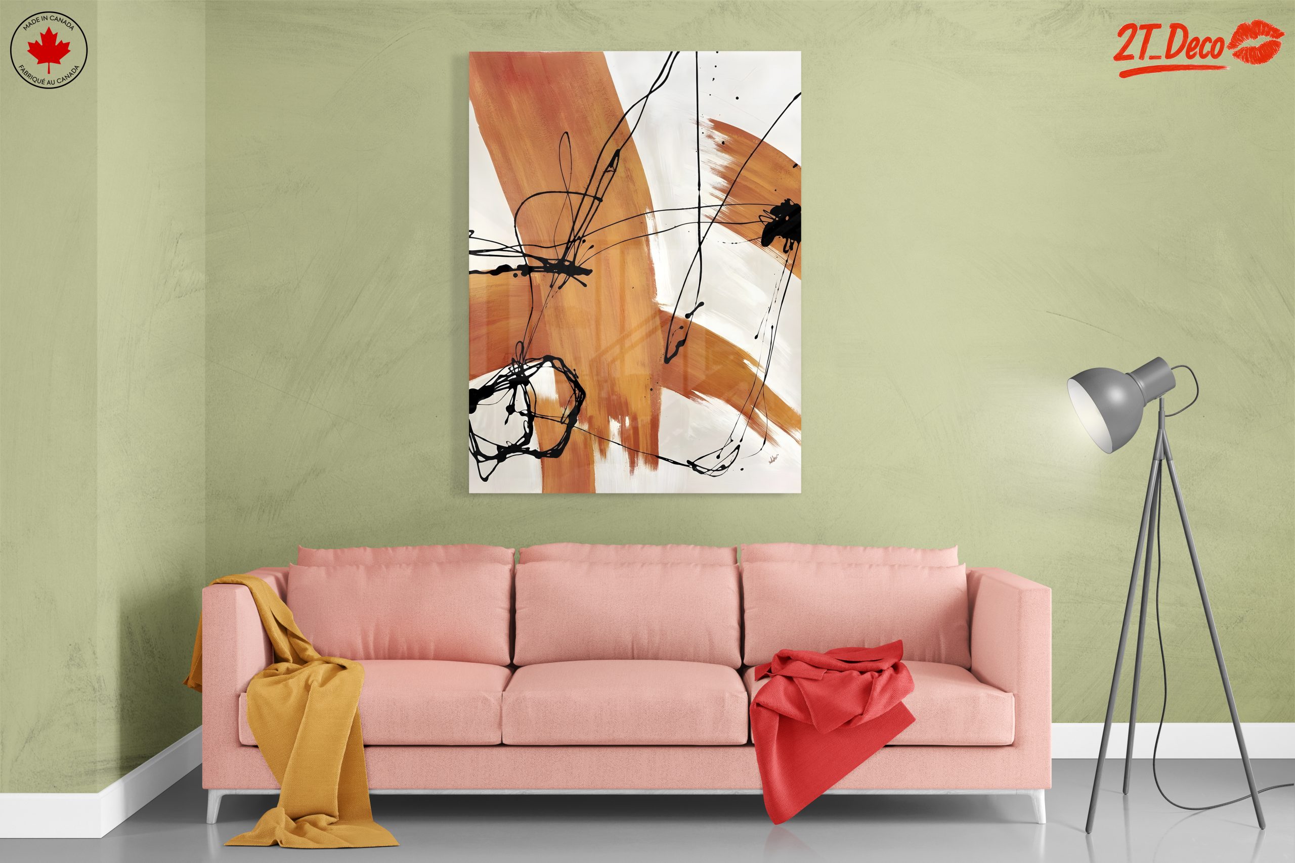 Dynamic Abstract Art Composition - Image 7