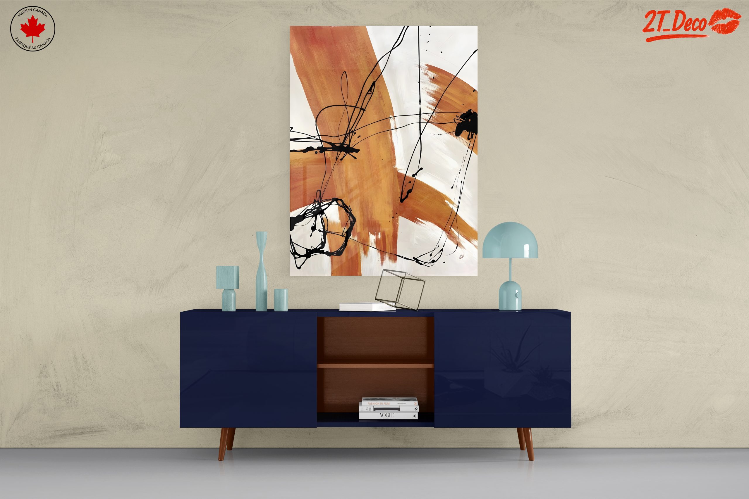 Dynamic Abstract Art Composition - Image 8