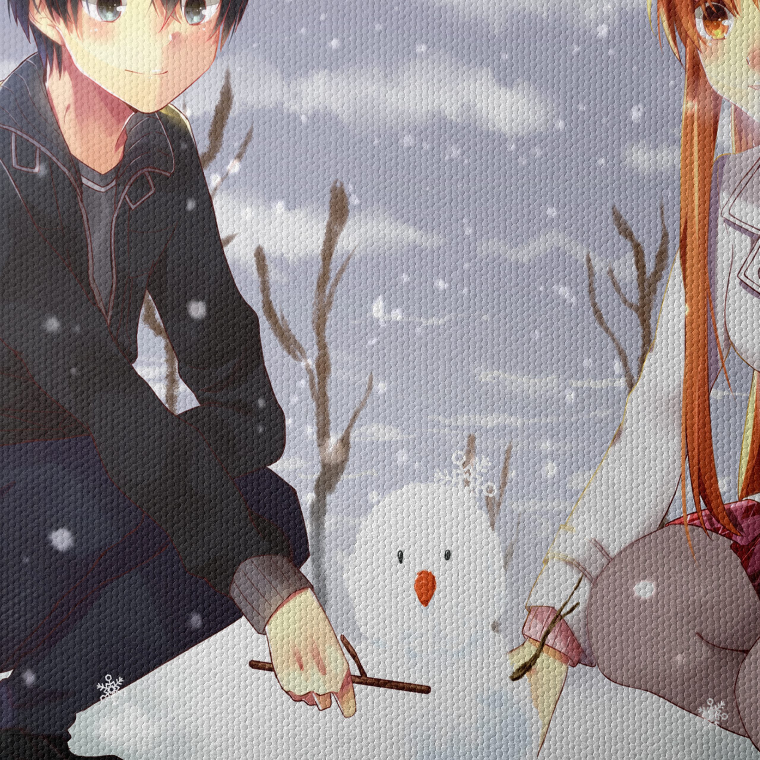 Sword Art Online Winter Scene Art - Image 4