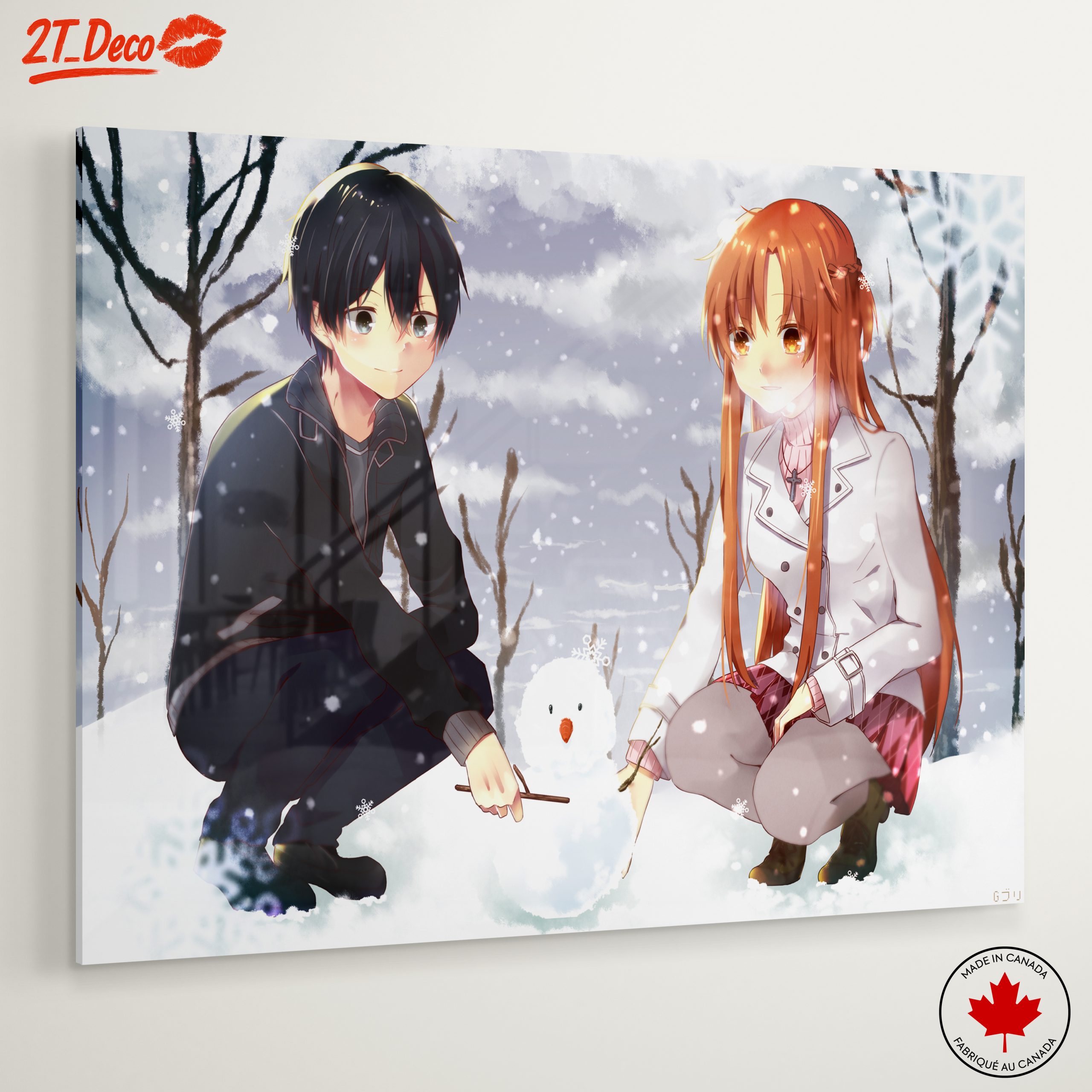 Sword Art Online Winter Scene Art - Image 6