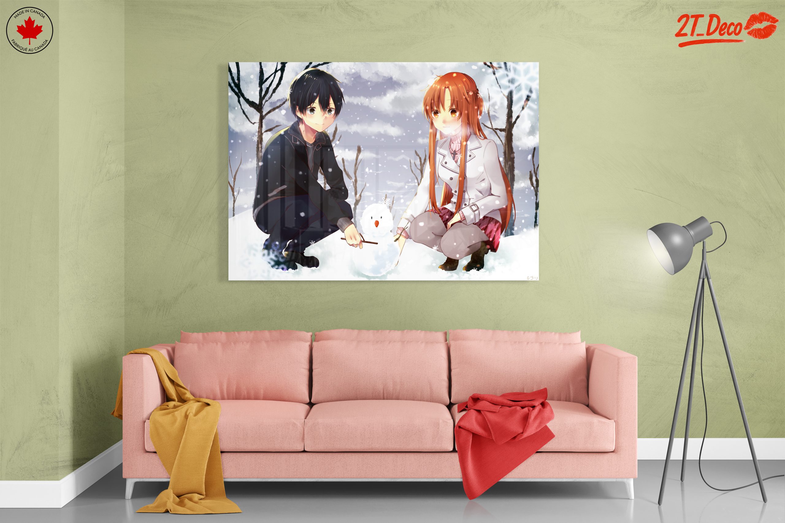 Sword Art Online Winter Scene Art - Image 7